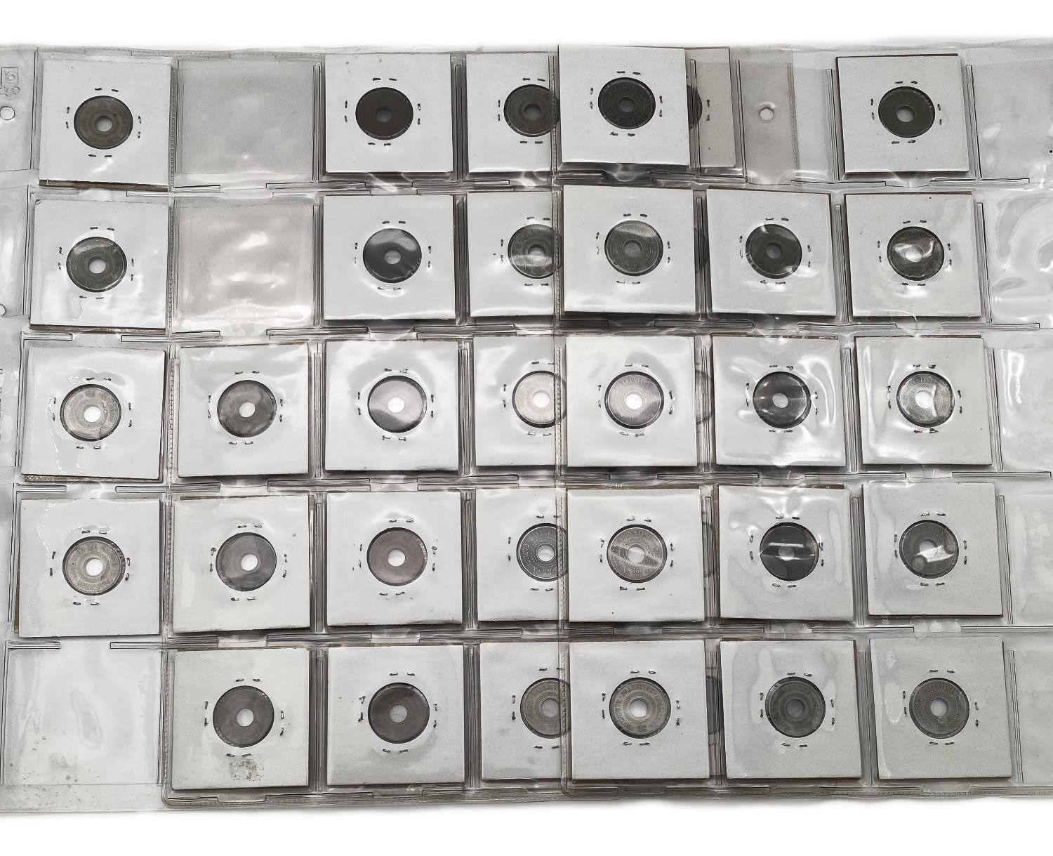 Palestine - Lot of 36 coins of 5 Mils - Different years - F-VF - 1 0