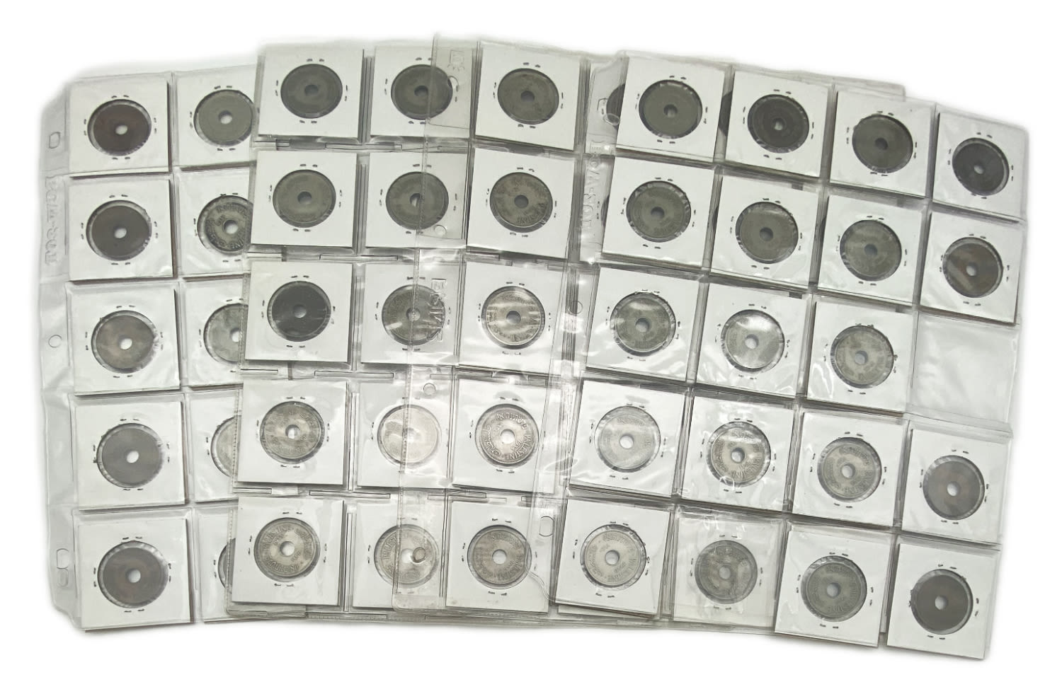 Palestine - Lot of 57 Coins of 10 Mils - Different Years - F-VF - 1 0