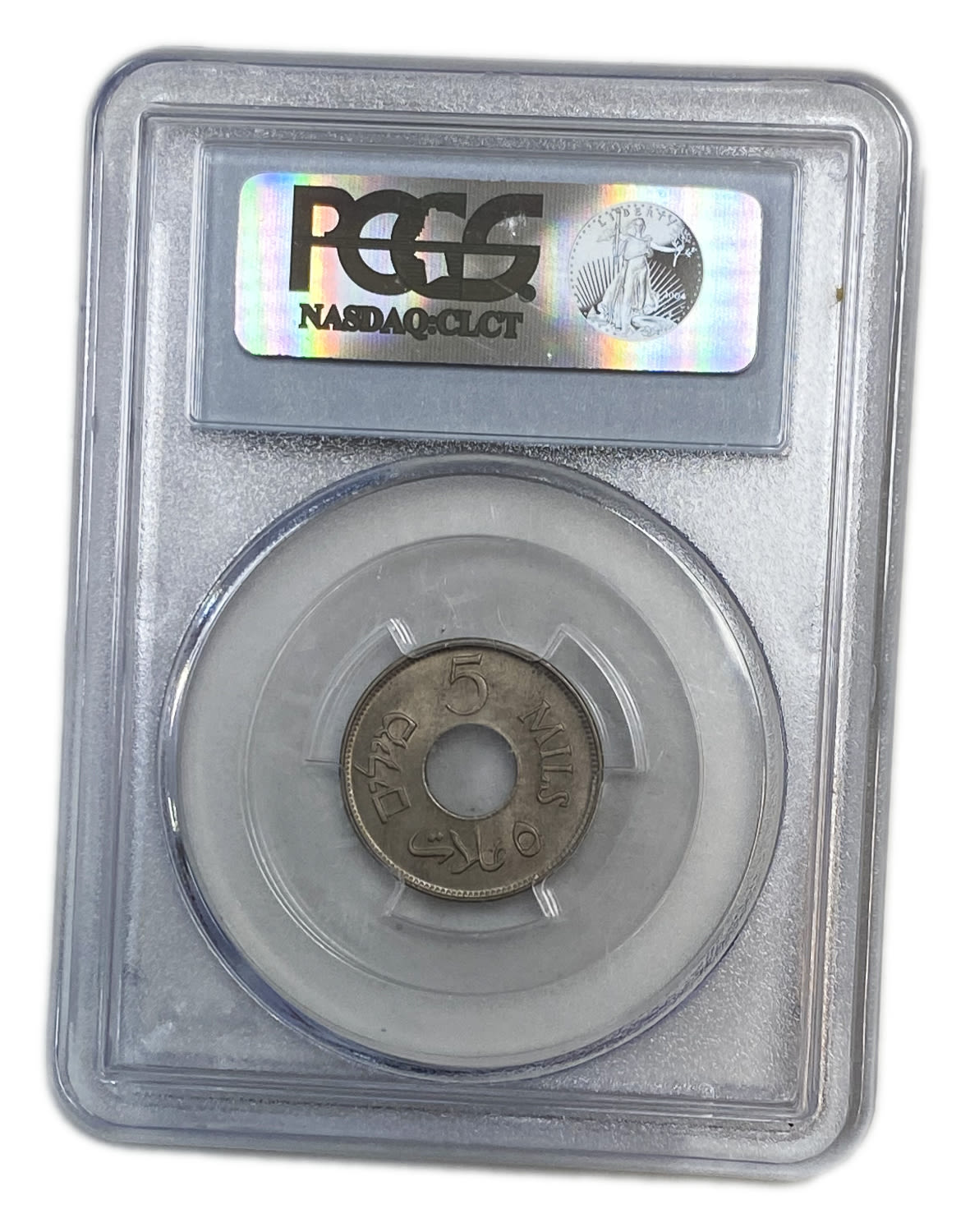 Palestine - 5 Mils 1927 - PCGS MS 64 - 1 3