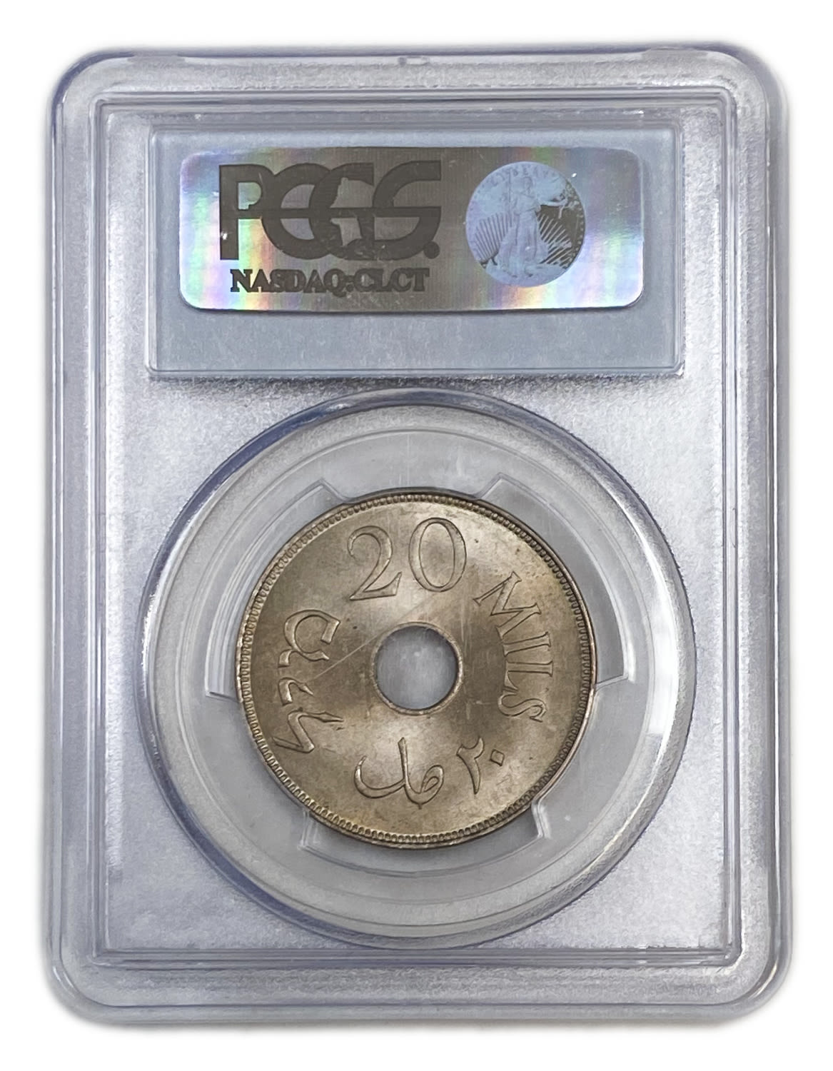 Palestine - 20 Mils 1927 - PCGS MS 64 - 1 3