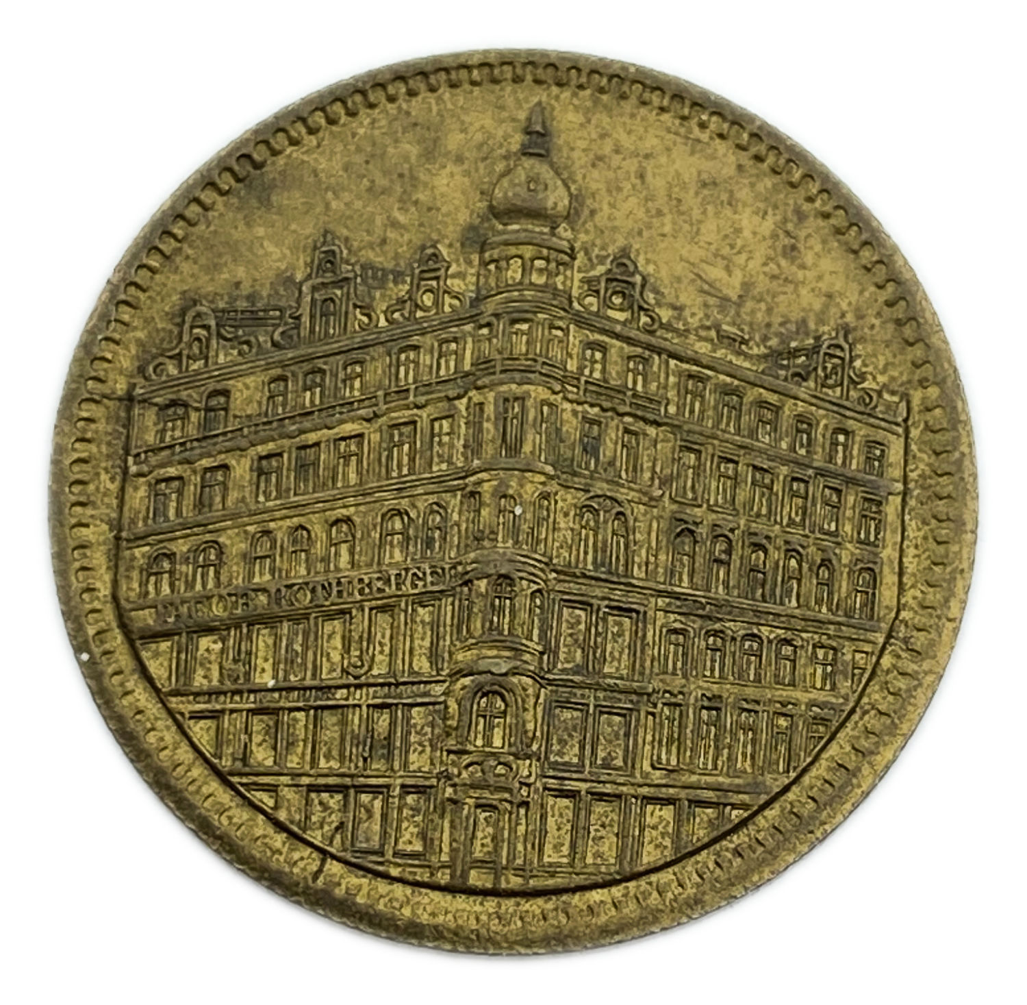 Judaica / Zionism - token from Austria, token of a Jewish business in Vienna that was destroyed in the Holocaust ... - 1 1