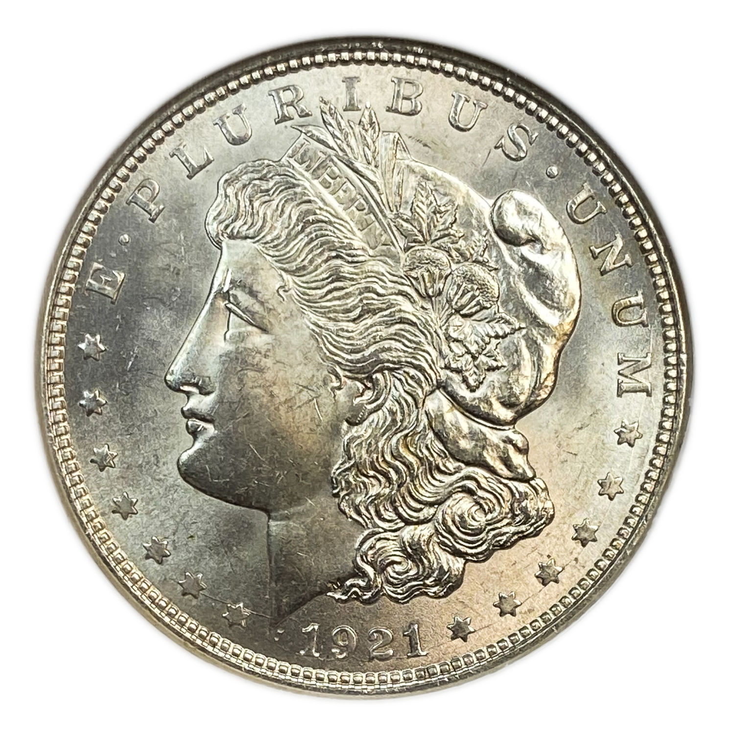 USA - Morgan Dollar 1921 - NGC Brilliant Uncirculated - 1 0