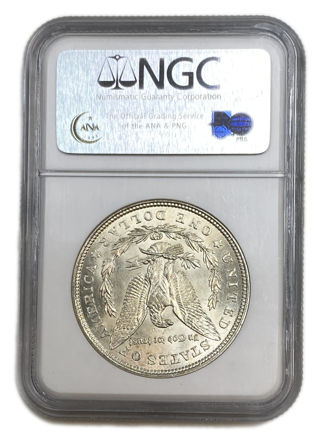 USA - Morgan Dollar 1921 - NGC Brilliant Uncirculated - 1 3