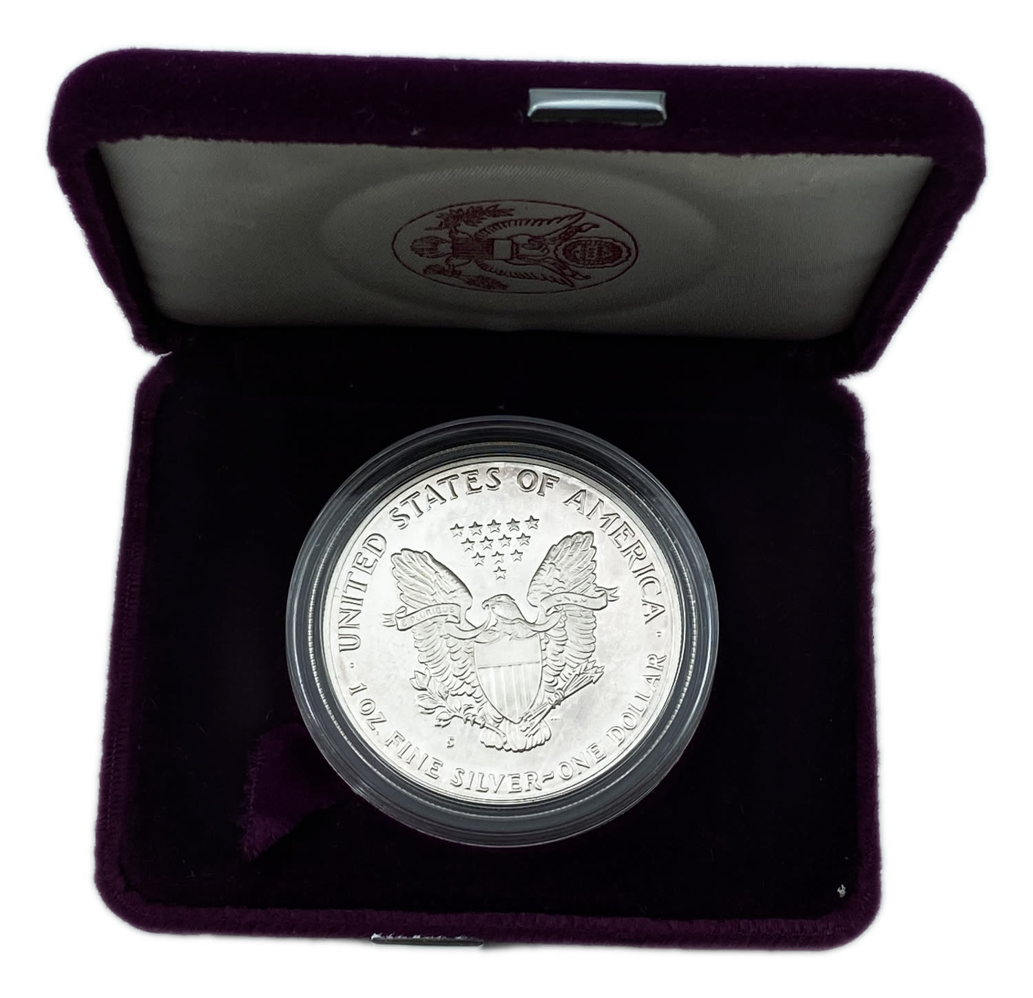 USA - 1 Dollar 1990 - "Walking Librety - Silver Eagle" - UNC - 1 1