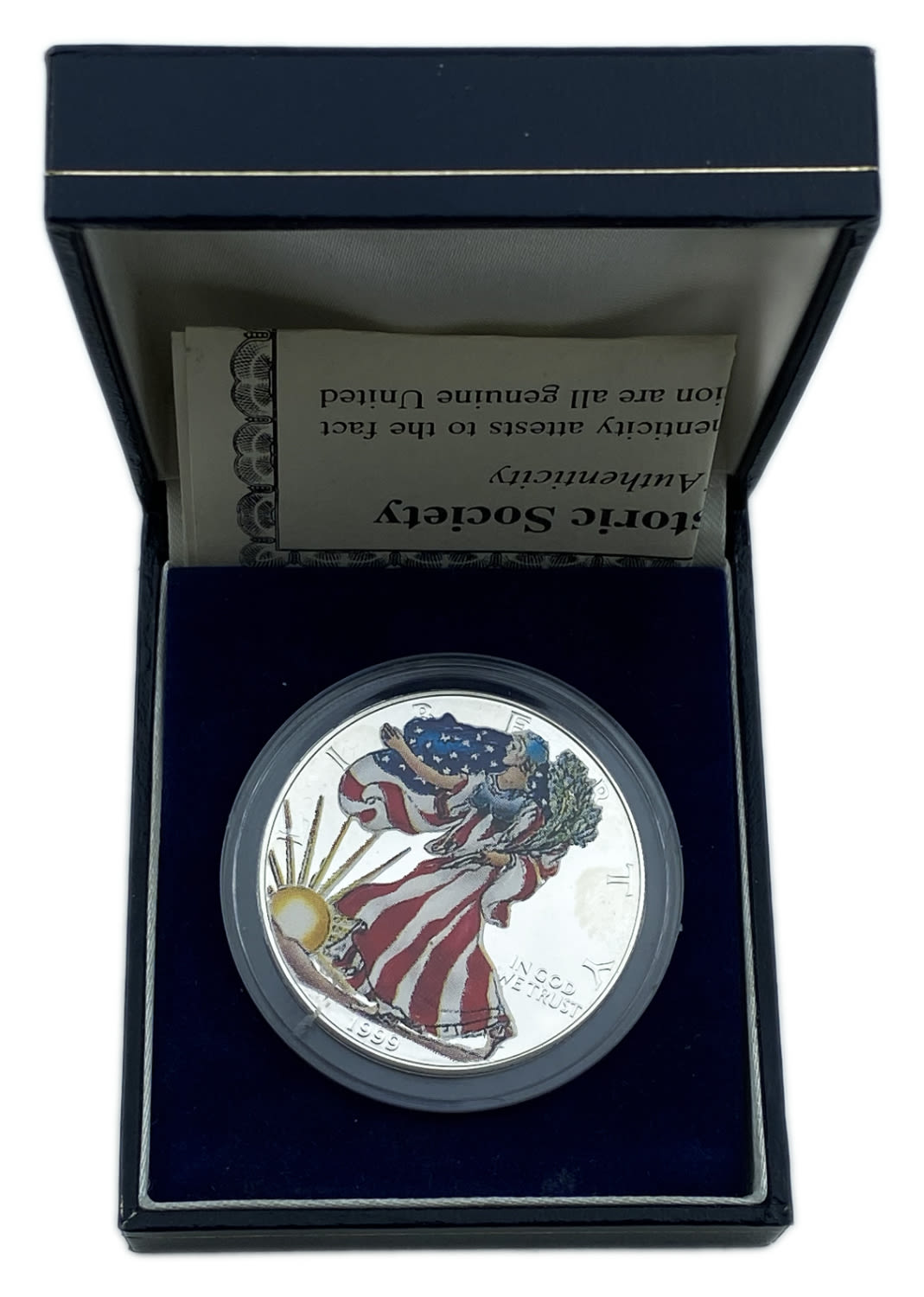 USA - 1 Dollar 1999 - "Walking Librety - Silver Eagle" - UNC - 1 0