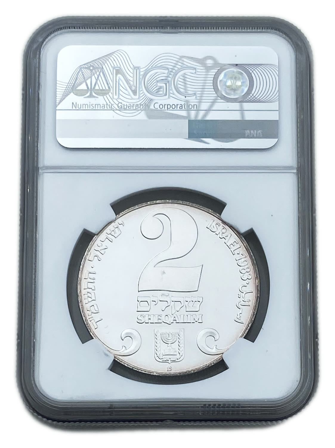 Israel -2 Sheqalim 1981 - NGC PF 67 - Hanukka Lamp from Poland - 1 1