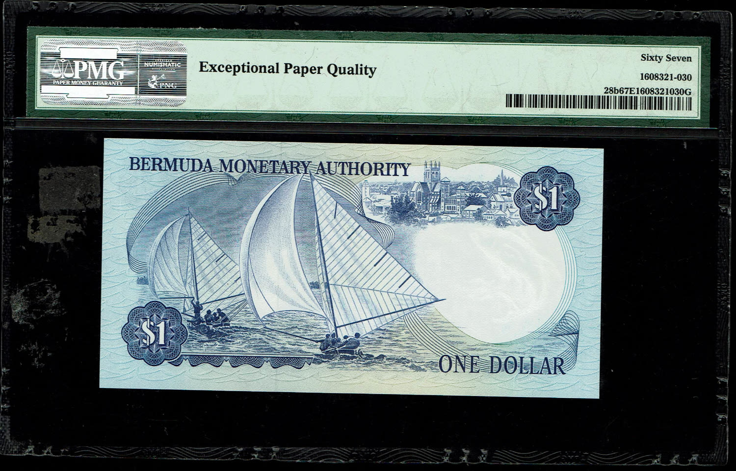 Bermuda - 1 dollar 1978 - Elizabeth II - PMG 67 EPQ - 1 1