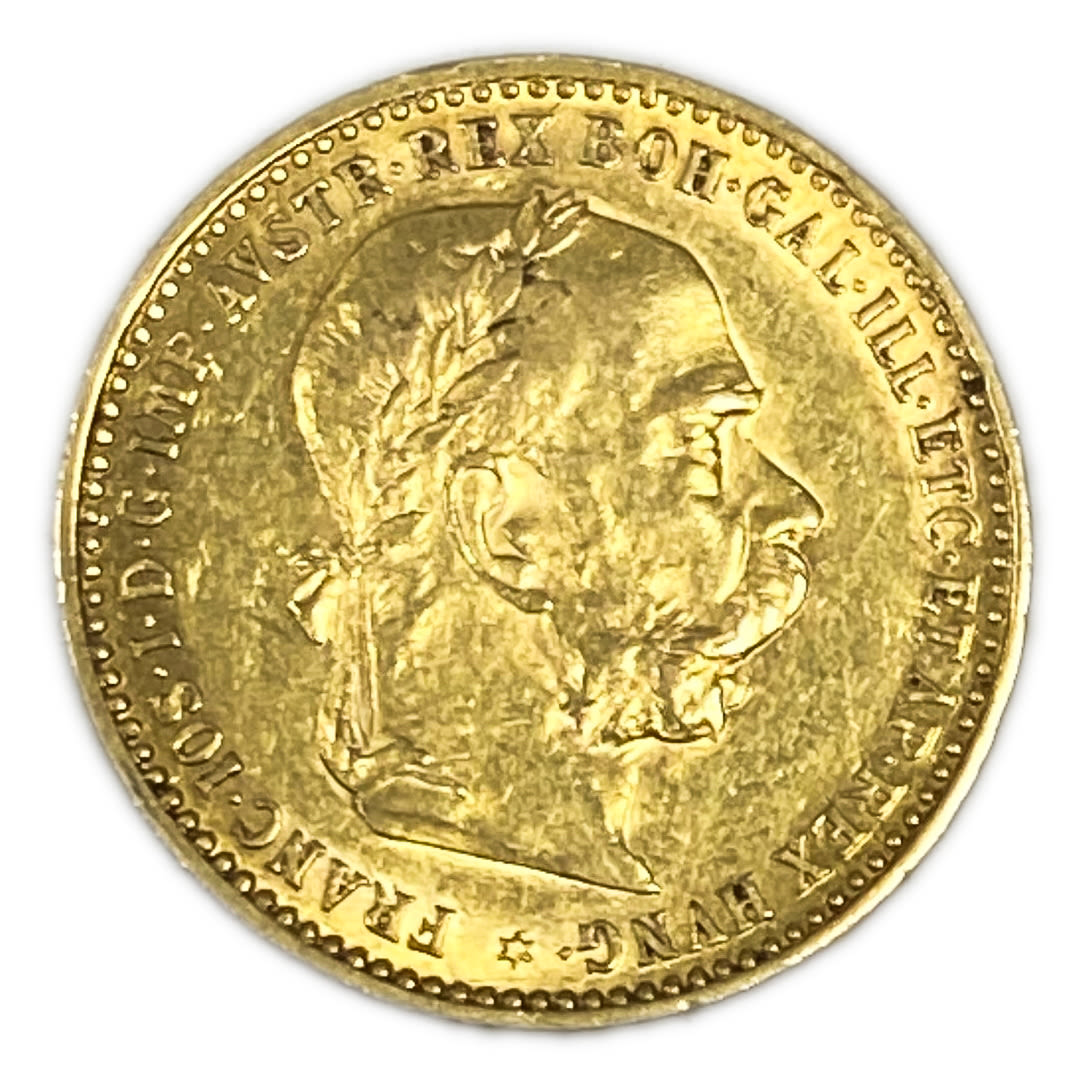 Austria - 10 Krona 1897 - Franz Joseph I - Gold 900, 3.38g, 19mm
Only 10% fees + VAT on this ... - 1 1