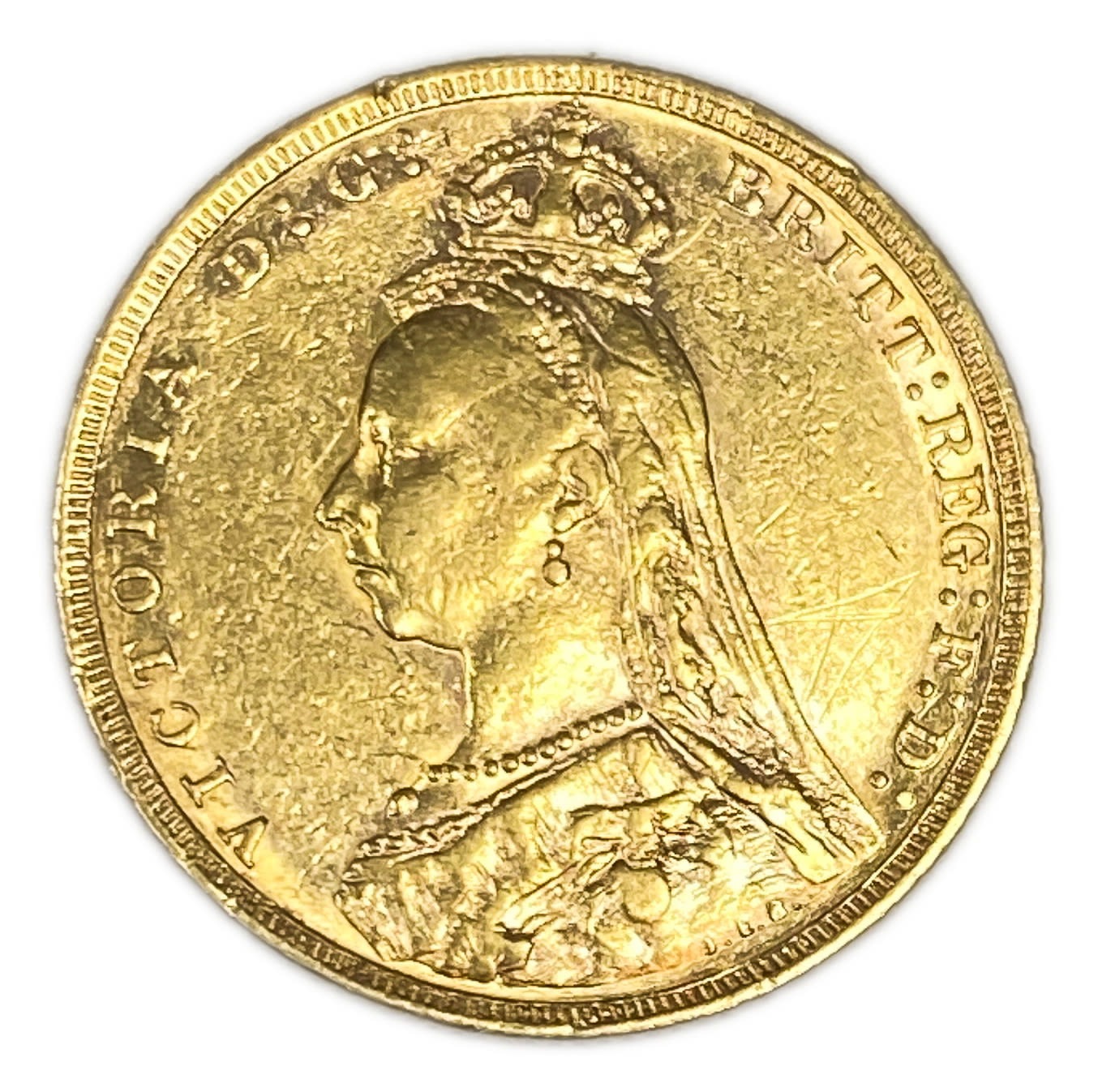 England (Great Britain) Australia M - 1 Sovereign (Sovereign) 1890 - Victoria 2nd portrait - VF condition ... - 1 1