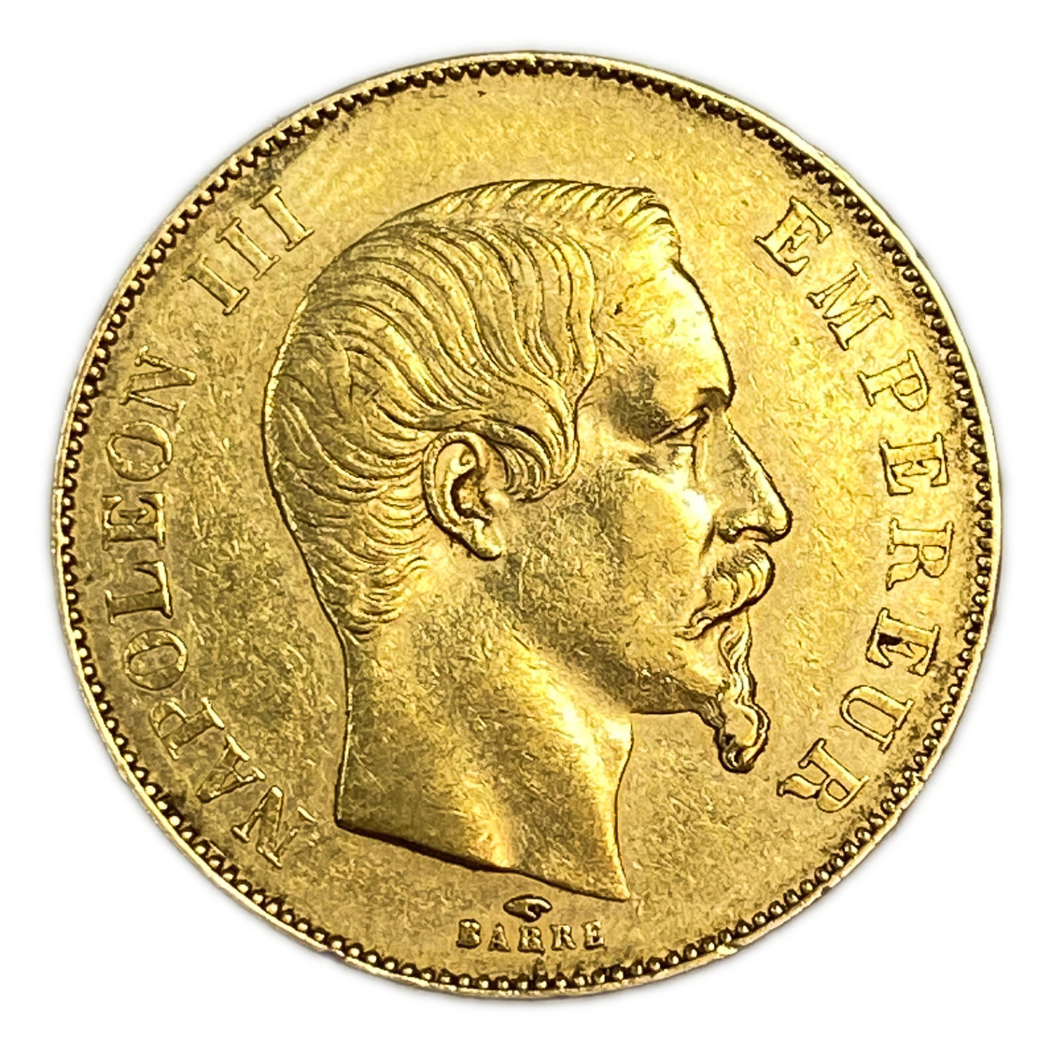 France - 50 Francs 1855 - Napoleon III - Gold 900, 16.12g, 28mm
Only 10% fees + VAT on this item ... - 1 1
