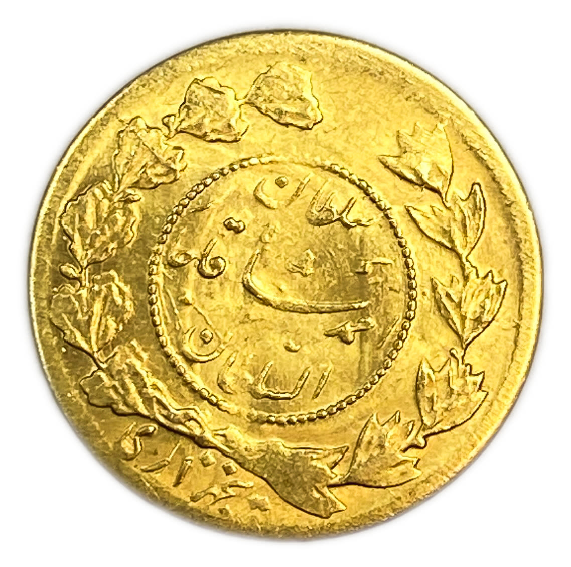 Iran - 1/2 Toman 1919 (1337) - Ahmad Qājār - Gold 900, 1.43g
Only 10% fees + VAT on this ... - 1 1