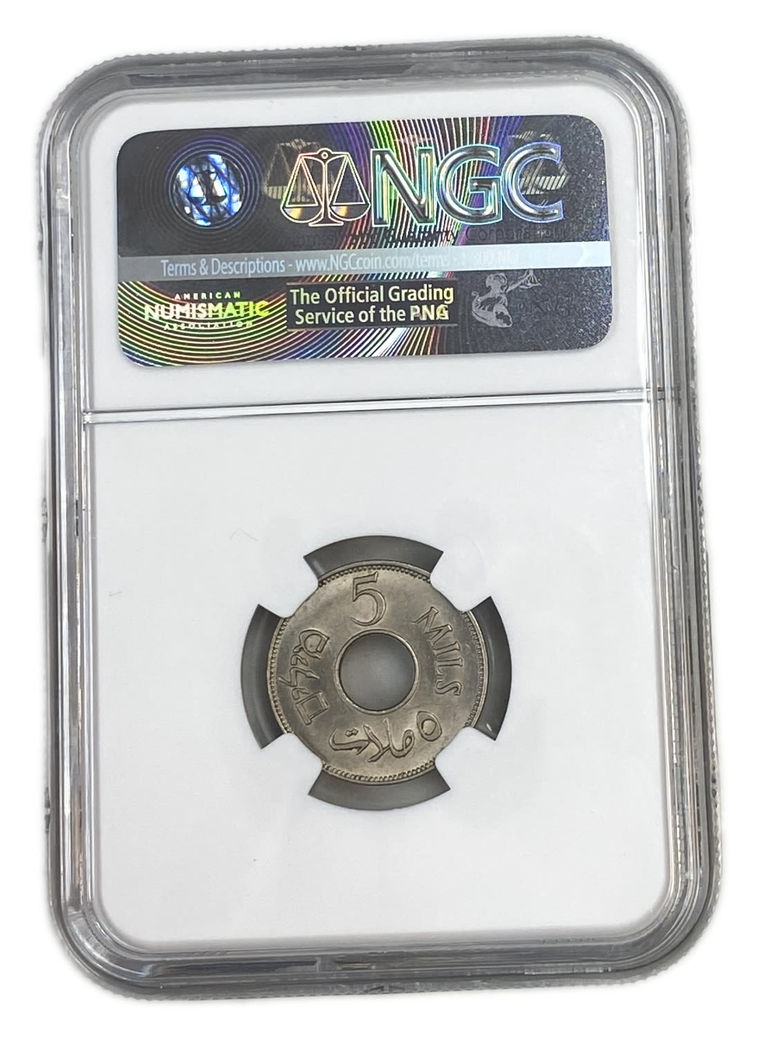 Palestine - 5 Mils 1934 - NGC MS 63
MIL, was the Hebrew name of the coin that was legal in Israel ... - 1 3