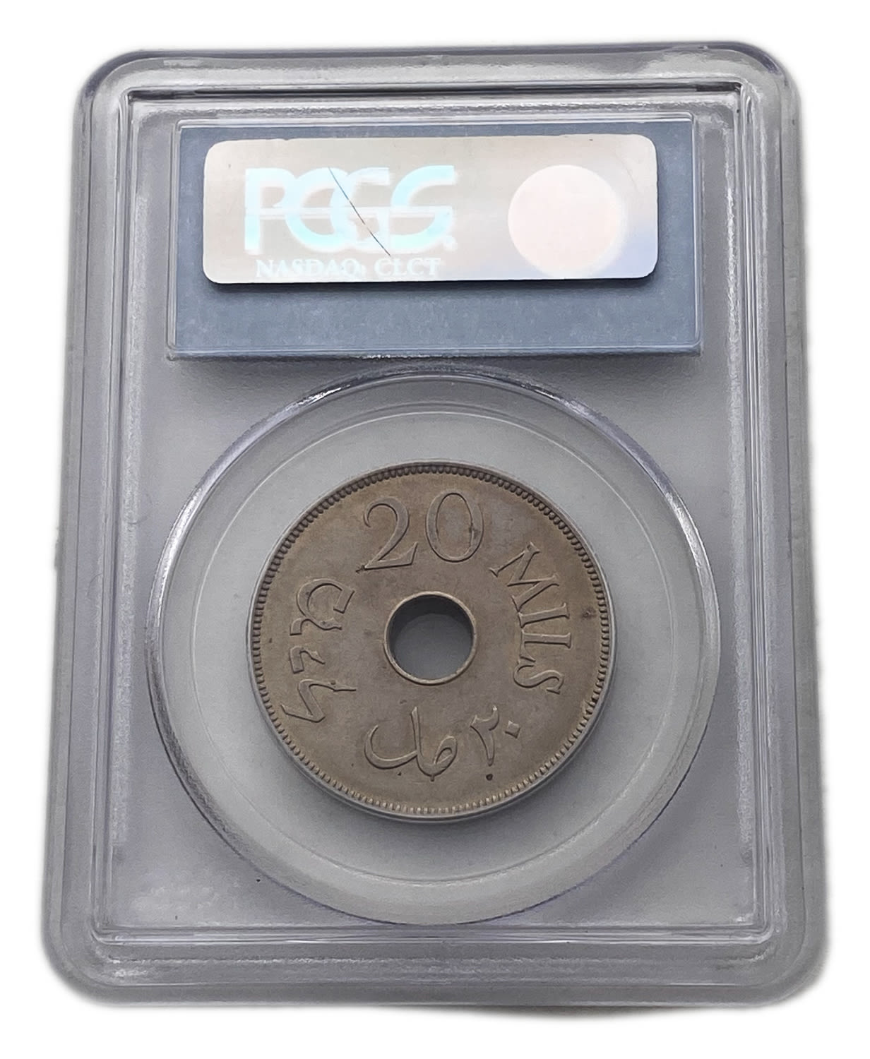 Palestine - 20 Mils 1941 - PCGS AU 55
The coin with the lowest mintage from all the 59 coins. ... - 1 3