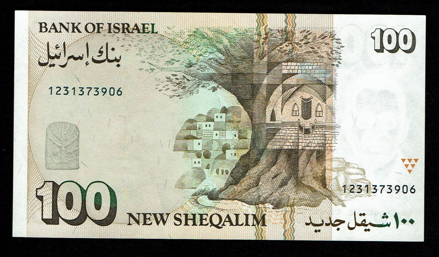 Israel - 100 New Shekel 1989 - UNC - 1 1