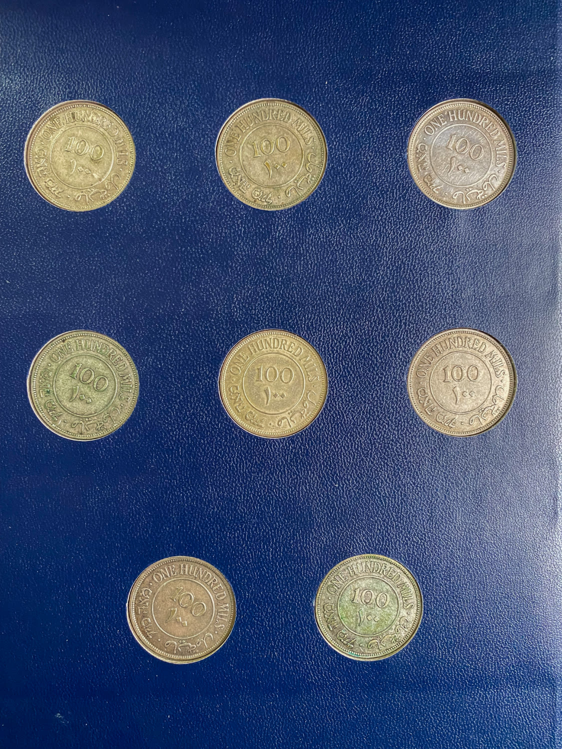 Palestine - Full 59 Coins set of British Mandath
Full set that includes cons in value of 1, 2, 5, 10 ... - 1 12