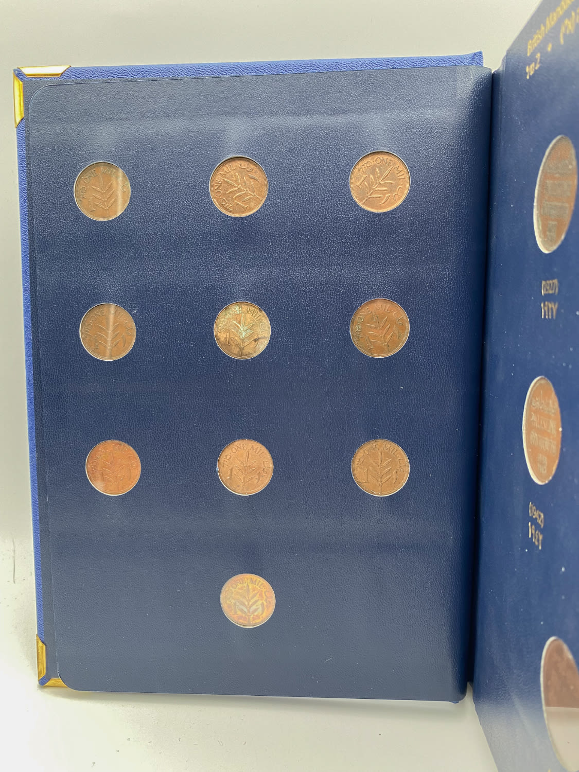 Palestine - Full 59 Coins set of British Mandath
Full set that includes cons in value of 1, 2, 5, 10 ... - 1 13