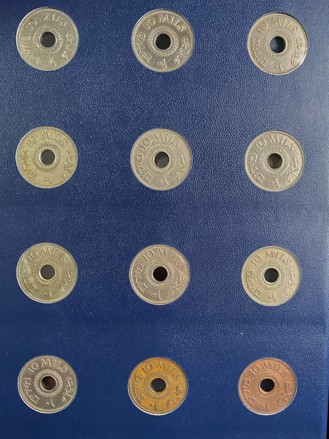 Palestine - Full 59 Coins set of British Mandath
Full set that includes cons in value of 1, 2, 5, 10 ... - 1 19