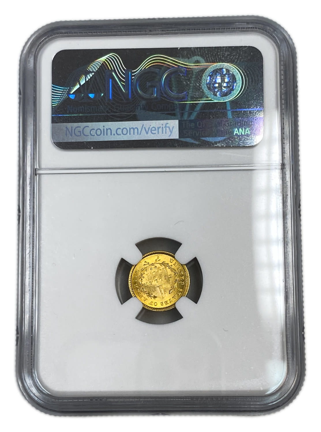 USA - 1 Dollar 1854 - "Liberty Head" Type 1 - NGC MS 63
Only 10% fees + VAT on this ... - 1 3