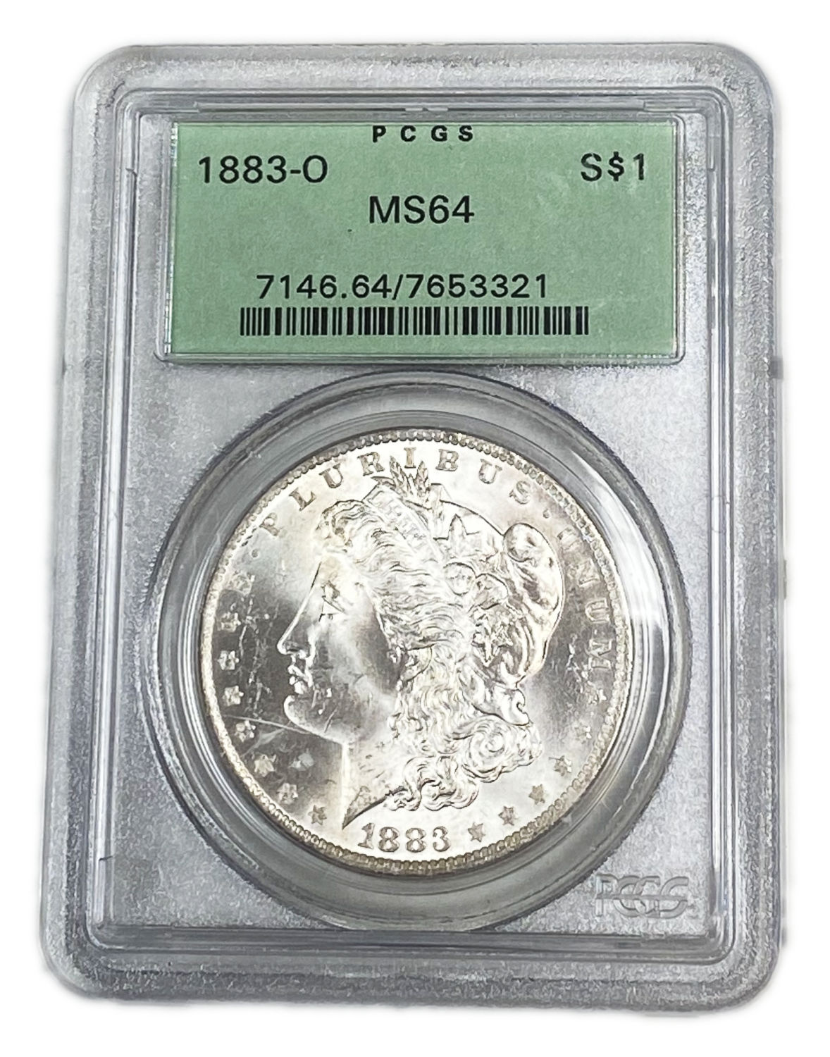 USA - Morgan Dollar 1883-O - PCGS MS 64
The Morgan dollar was a United States dollar coin minted from ... - 1 2