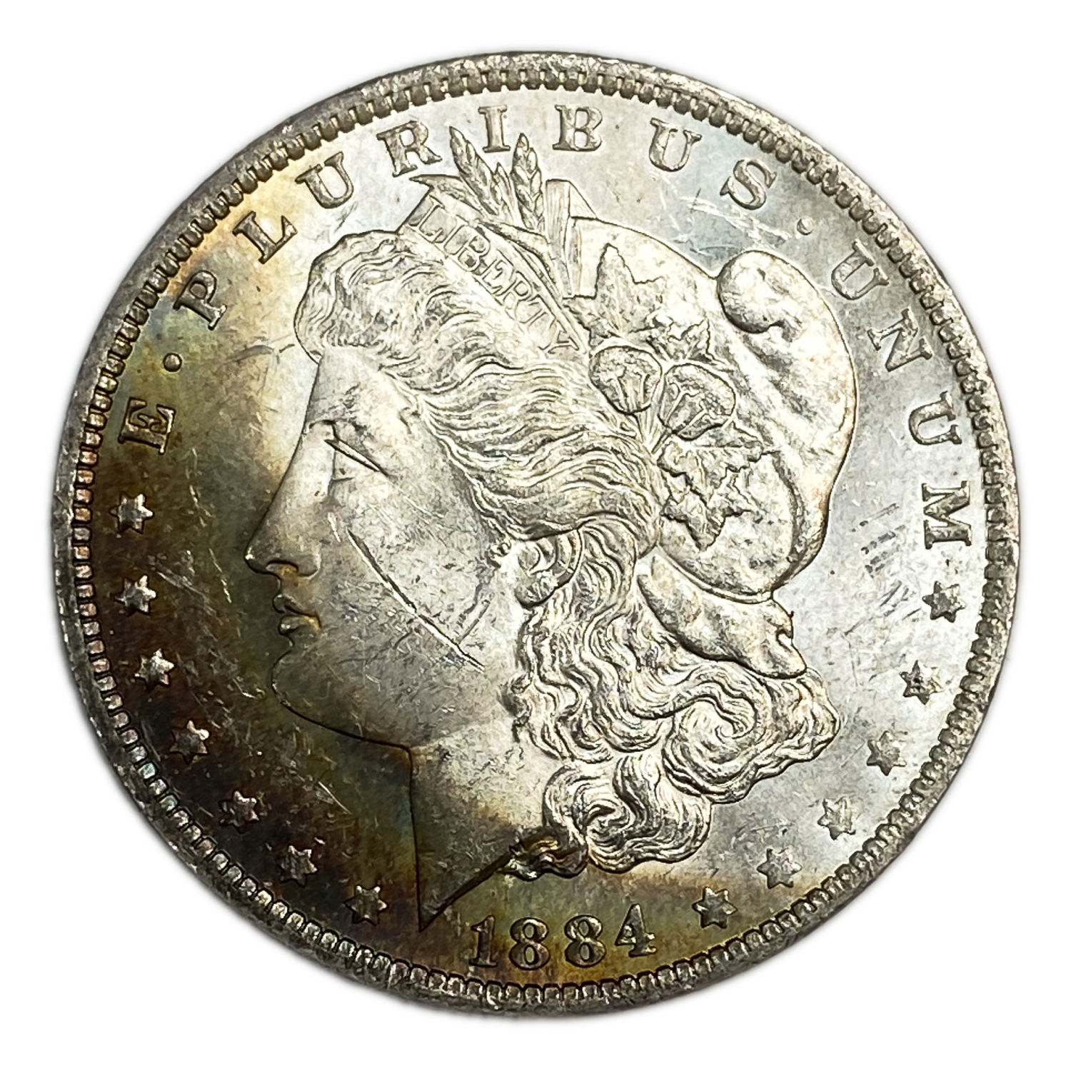 USA - Morgan Dollar 1884 O - AU - Silver
The Morgan dollar was a United States dollar coin minted ... - 1 0