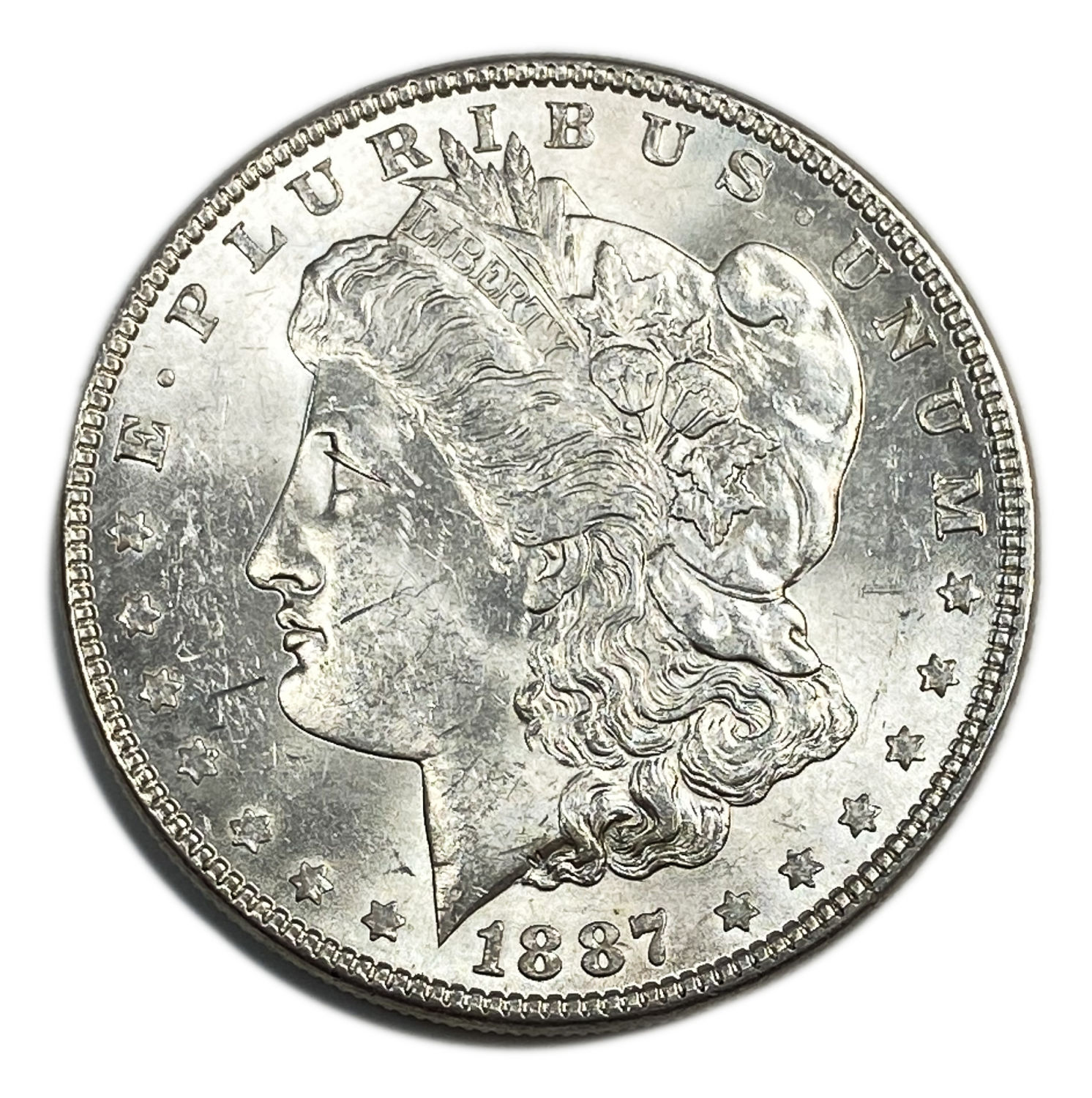 USA - Morgan Dollar 1887 - AU-UNC - Silver
The Morgan dollar was a United States dollar coin minted ... - 1 0