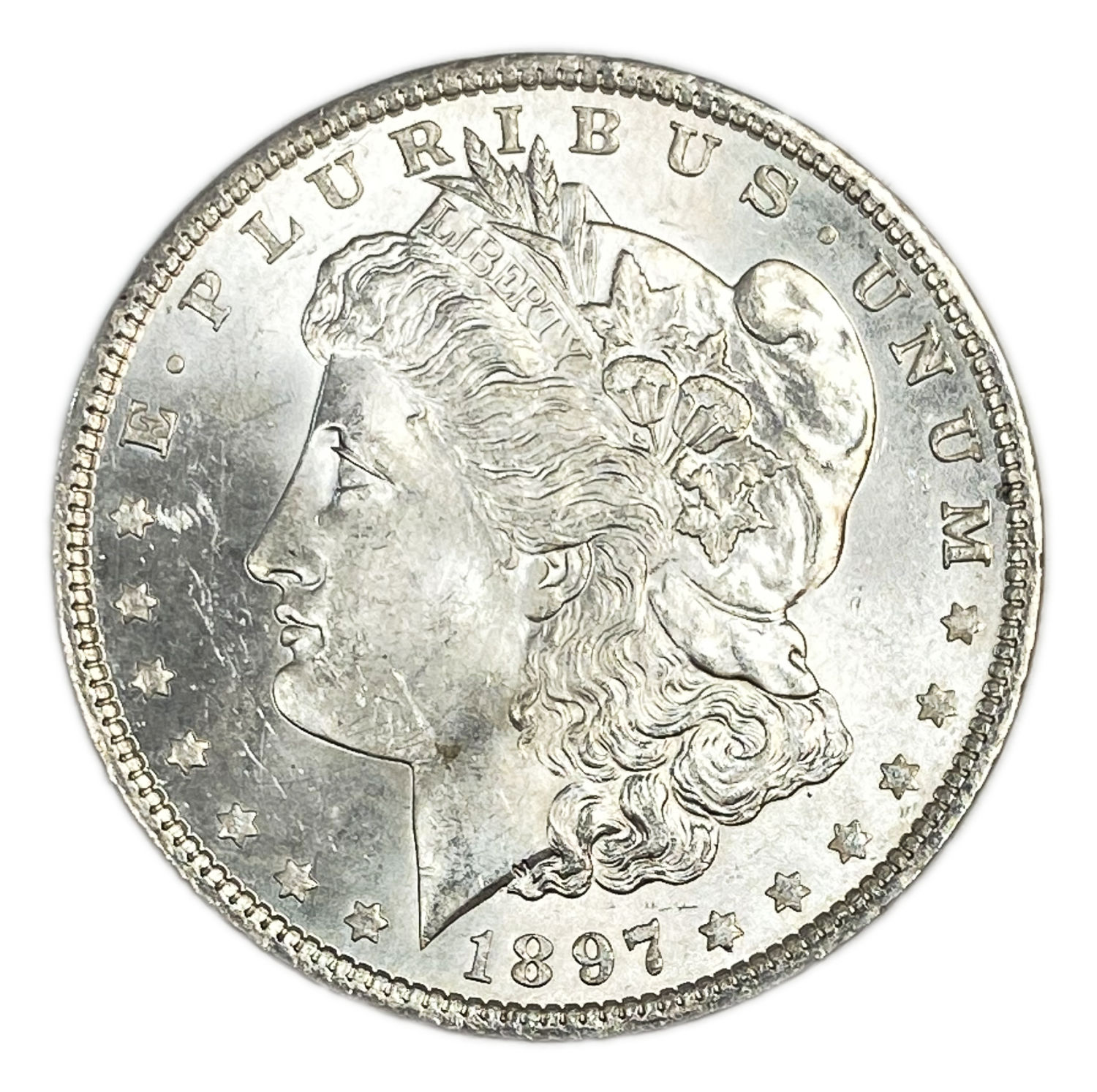 USA - Morgan Dollar 1887 - UNC - Silver
The Morgan dollar was a United States dollar coin minted ... - 1 0