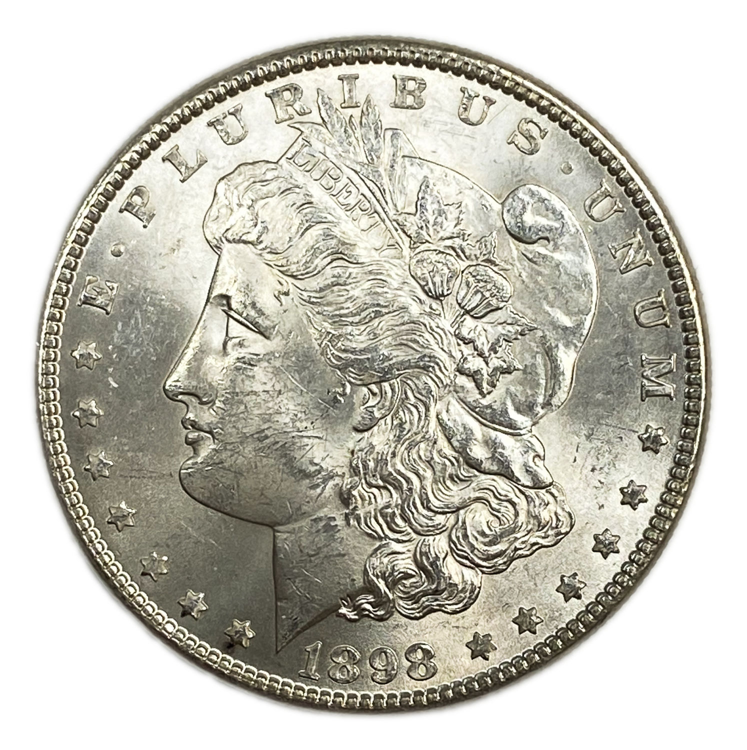 USA - Morgan Dollar 1898 - UNC - Silver
The Morgan dollar was a United States dollar coin minted ... - 1 0