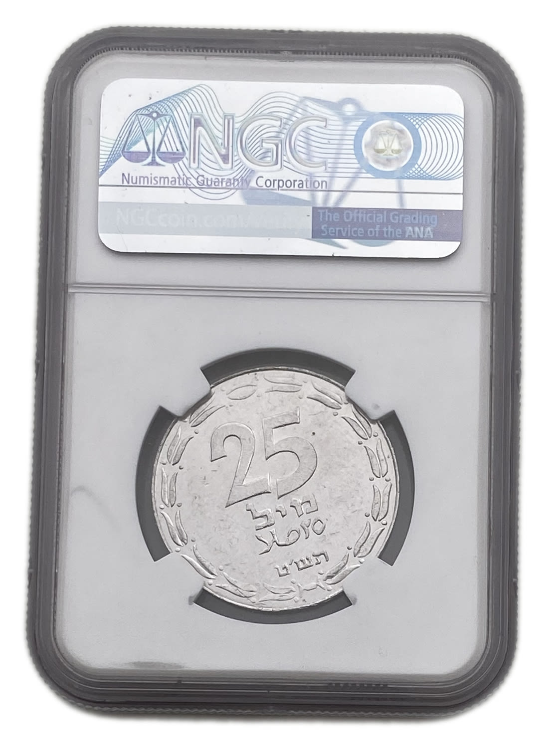 Israel - 25 Mils 1949 - Close Link - NGC 62
After the establishment of the state in 1948, and until ... - 1 3