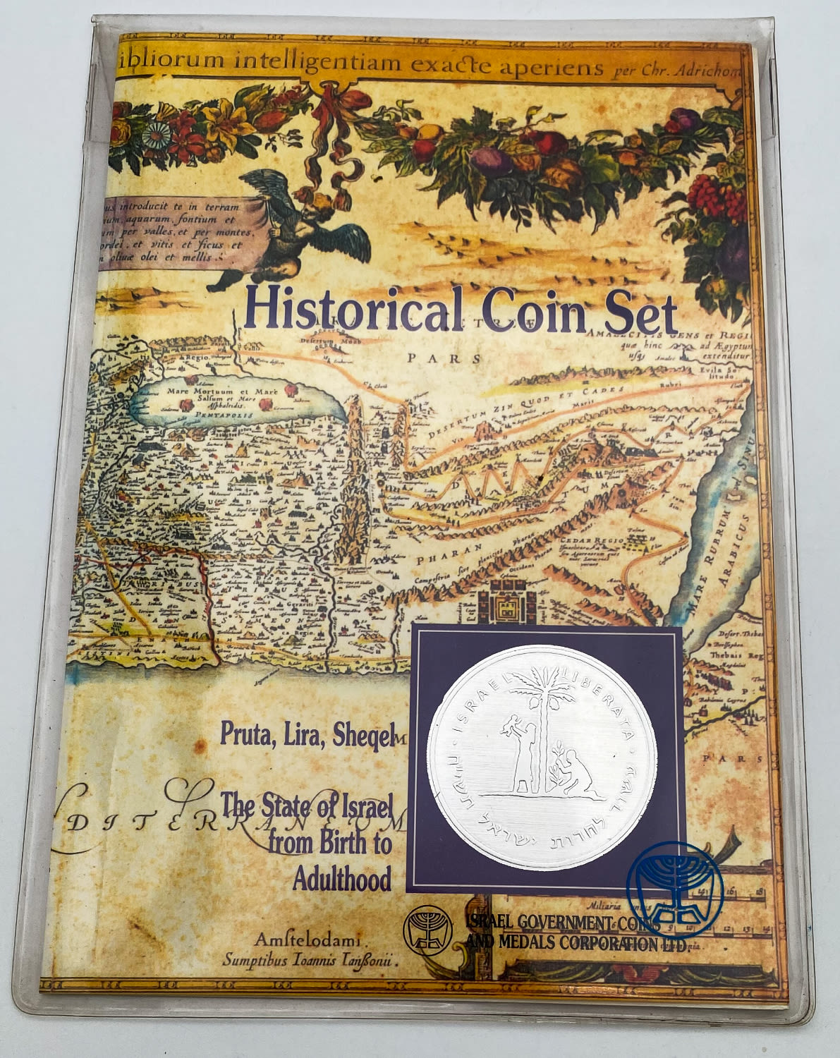 Israel - 3 sets of coins, "Historical coin series", "2000 in Jerusalem" 1999, "Hanukkah, 50 years of the State of ... - 1 2