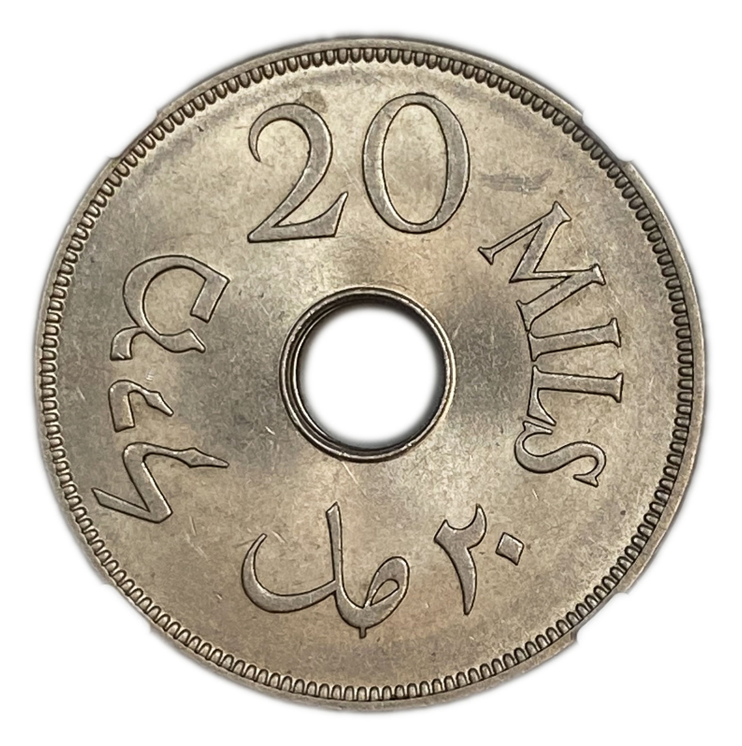Palestine - 20 Mils 1935 - NGC MS62
MIL, was the Hebrew name of the coin that was legal in Israel ... - 1 1