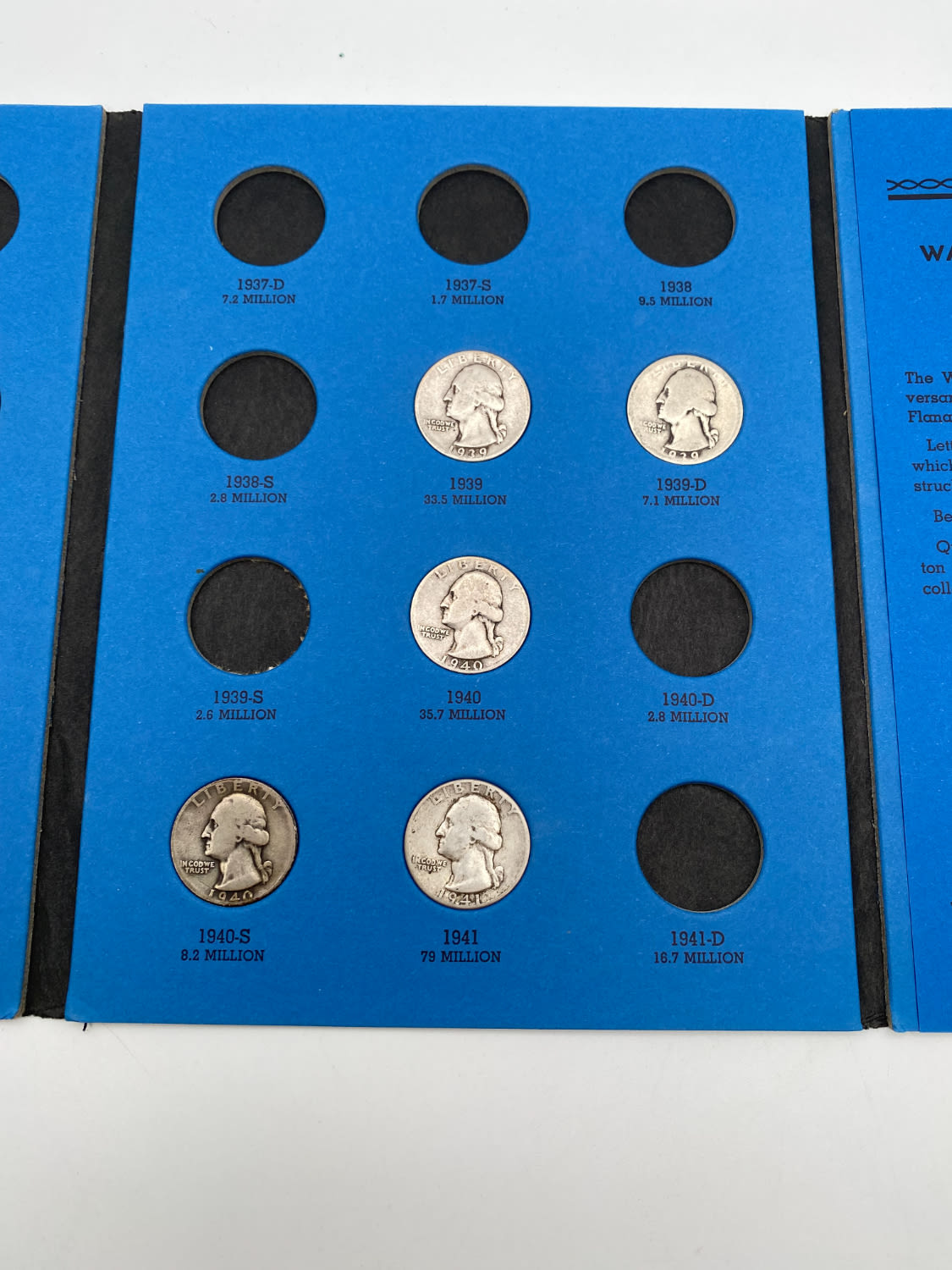 USA - coin album with 17coins of 25 cent from different years - different conditions
All the ... - 1 2