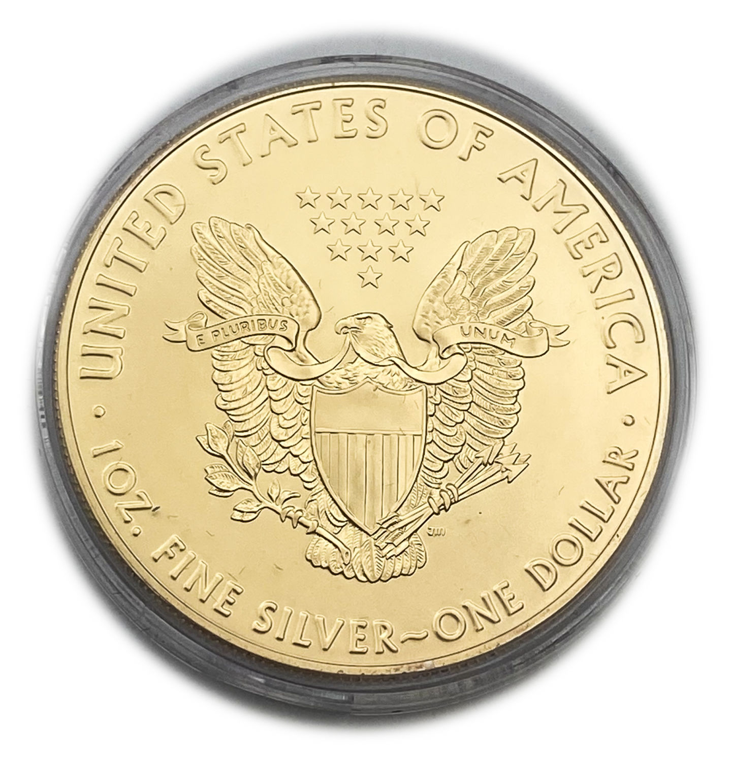 USA - 1 Dollar 2017 - Department of veterans affairs - Silver 999, 31.1g, gold plated, Mintage 500 unites - 1 1