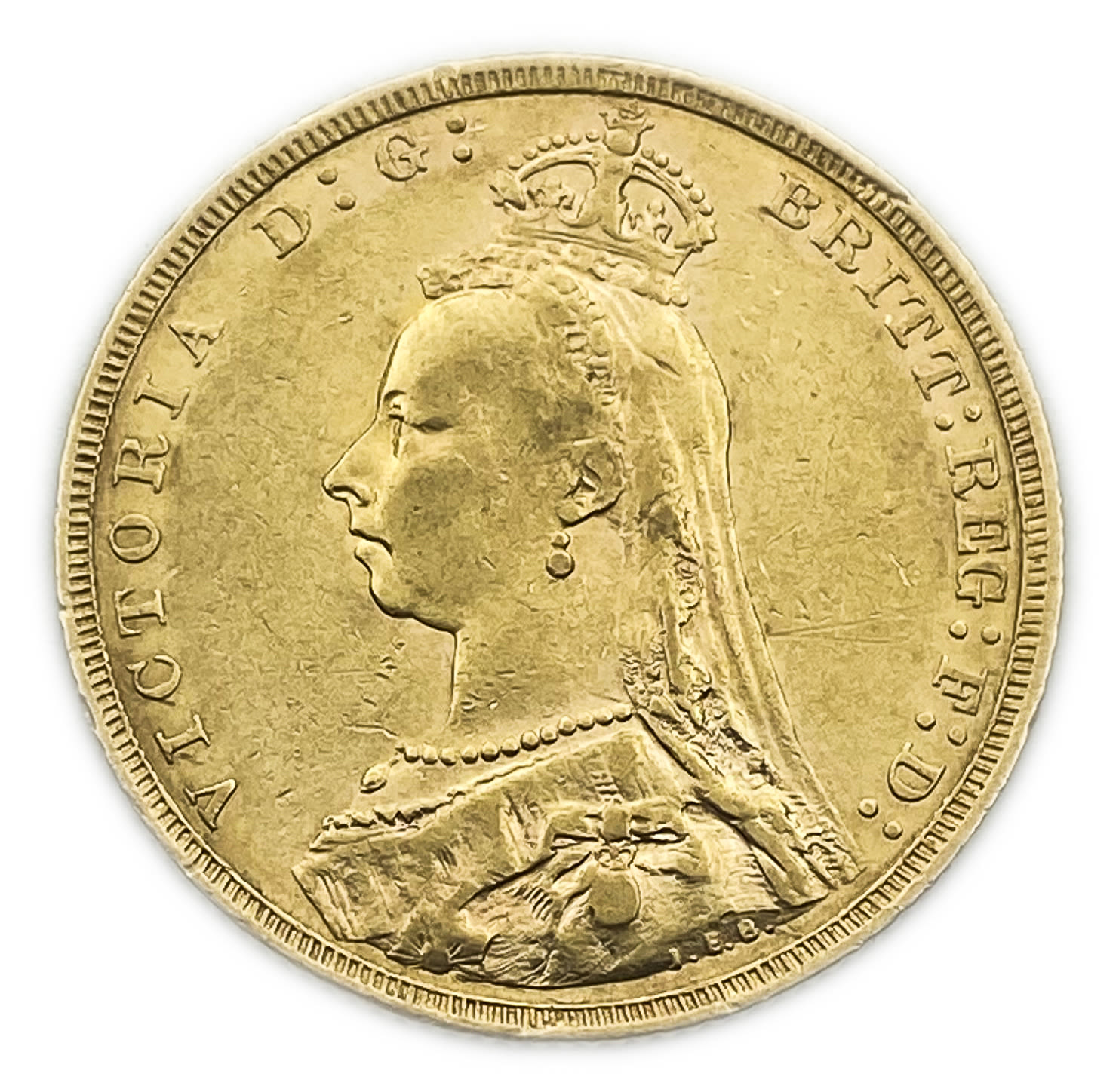 England (Great Britain) Australia M - 1 Sovereign (Sovereign) 1890 - Victoria 2nd portrait - VF condition ... - 1 1