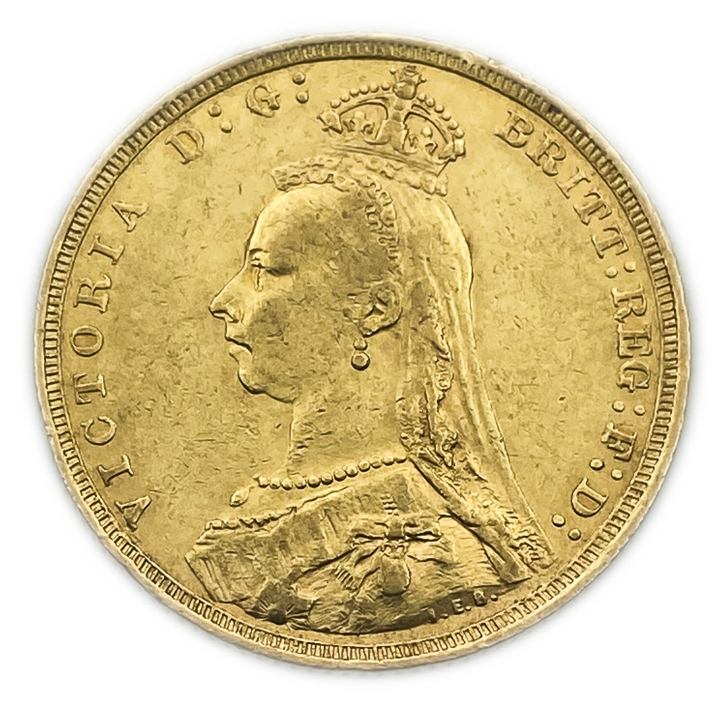 England (Great Britain) Australia S - 1 Sovereign (Sovereign) 1890 - Victoria 2nd portrait - VF condition ... - 1 1