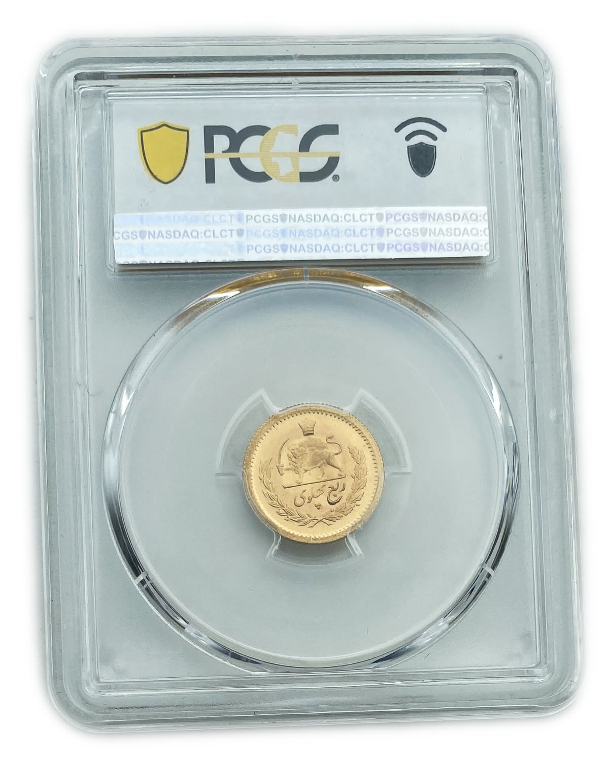 Iran / Paras - 1/4 Pahlavi 1974 (AH 1353) - Mohammad Rezā Pahlavī - Gold 900, 2.03g, 16 mm - PCGS 65
... - 1 3