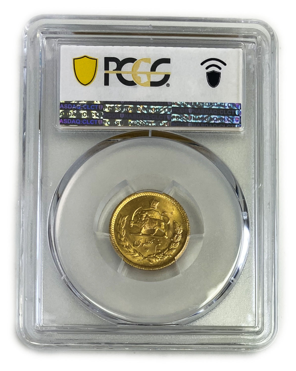 Iran / Paras - 1/2 Pahlavi 1973 (AH 1352) - Gold 900, 4.06g - Mohammad Rezā Pahlavī - PCGS 65
... - 1 3