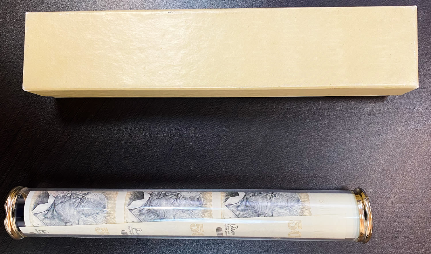 Israel - Sheet of 50 shekels 1978 - sheet of 6 banknotes (apparently was cut from a sheet of 12 notes) - ... - 1 0