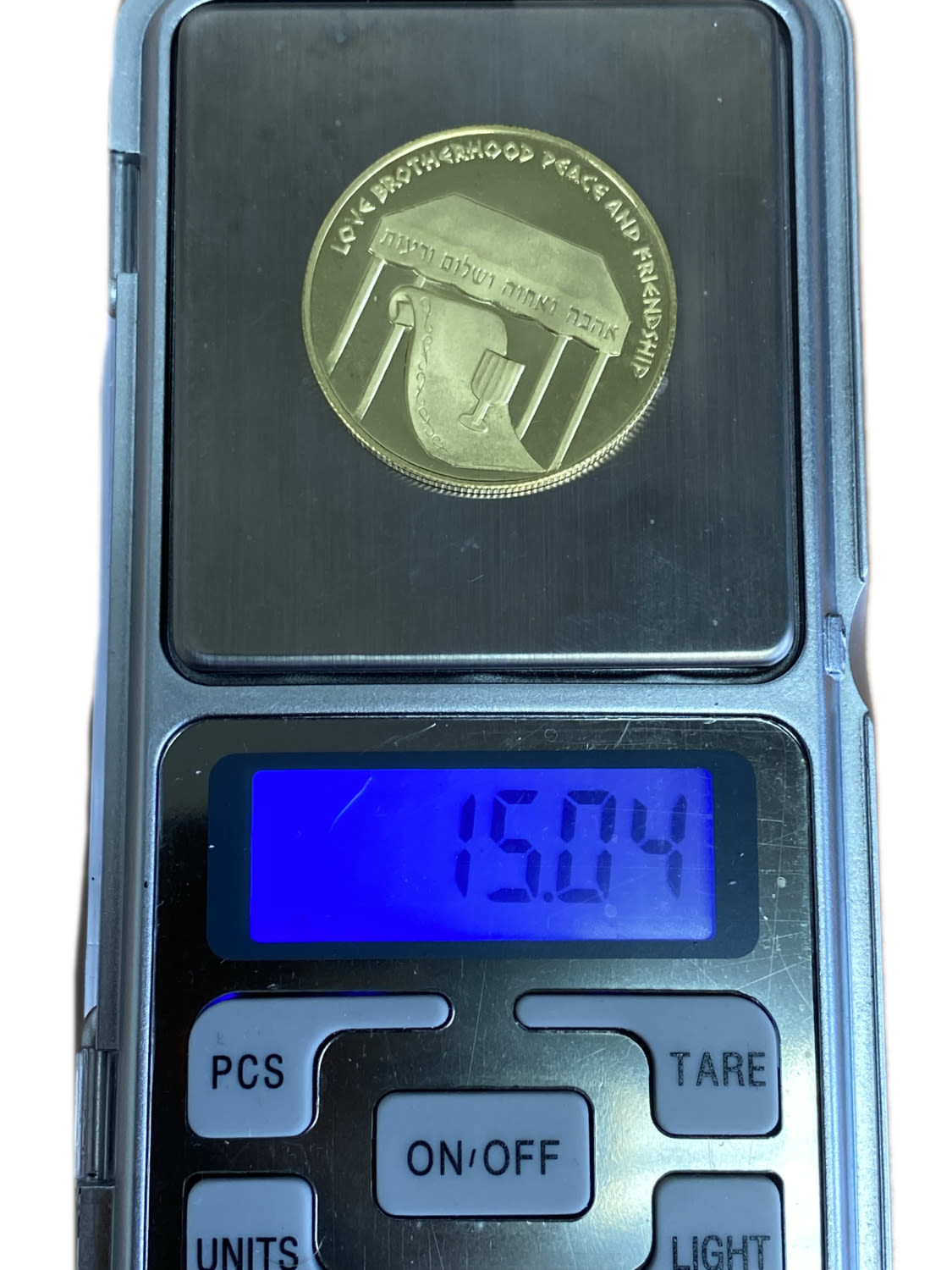 Israel - Wedding, State Medal 1978 - Gold 750, 15.04g, 30mm
Only 10% fees + VAT on this ... - 1 2