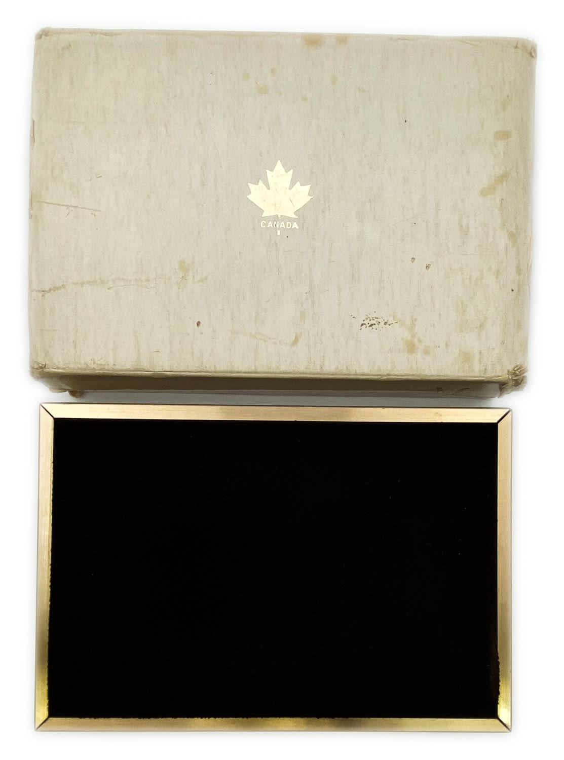 Canada - Stamp replicas made of bronze and silver metals (missing gold) 1976 - commemorating the Olympics data in a ... - 1 2