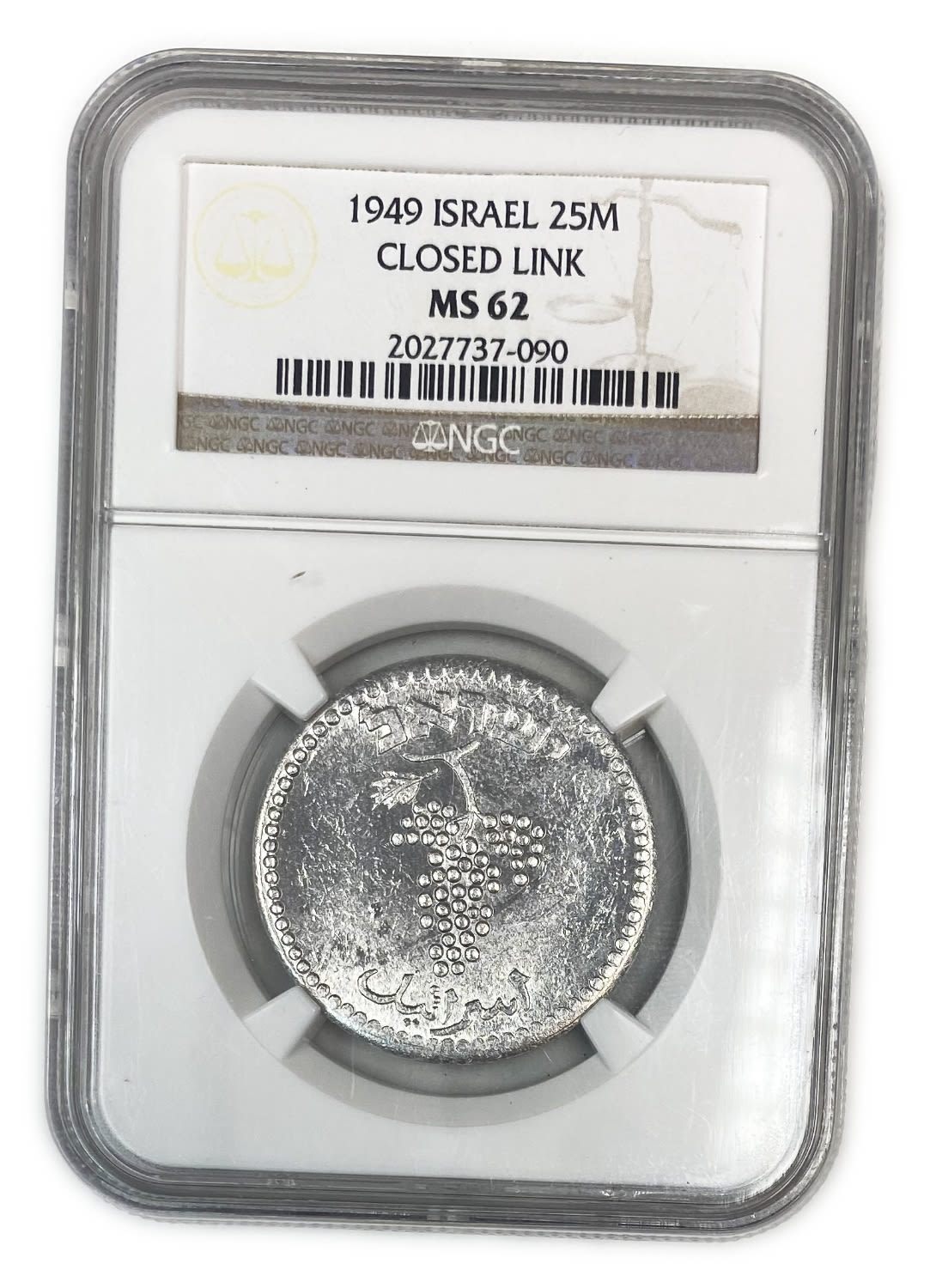 Israel - 25 Mils 1949 - Close Link - NGC 62
After the establishment of the state in 1948, and until ... - 1 2