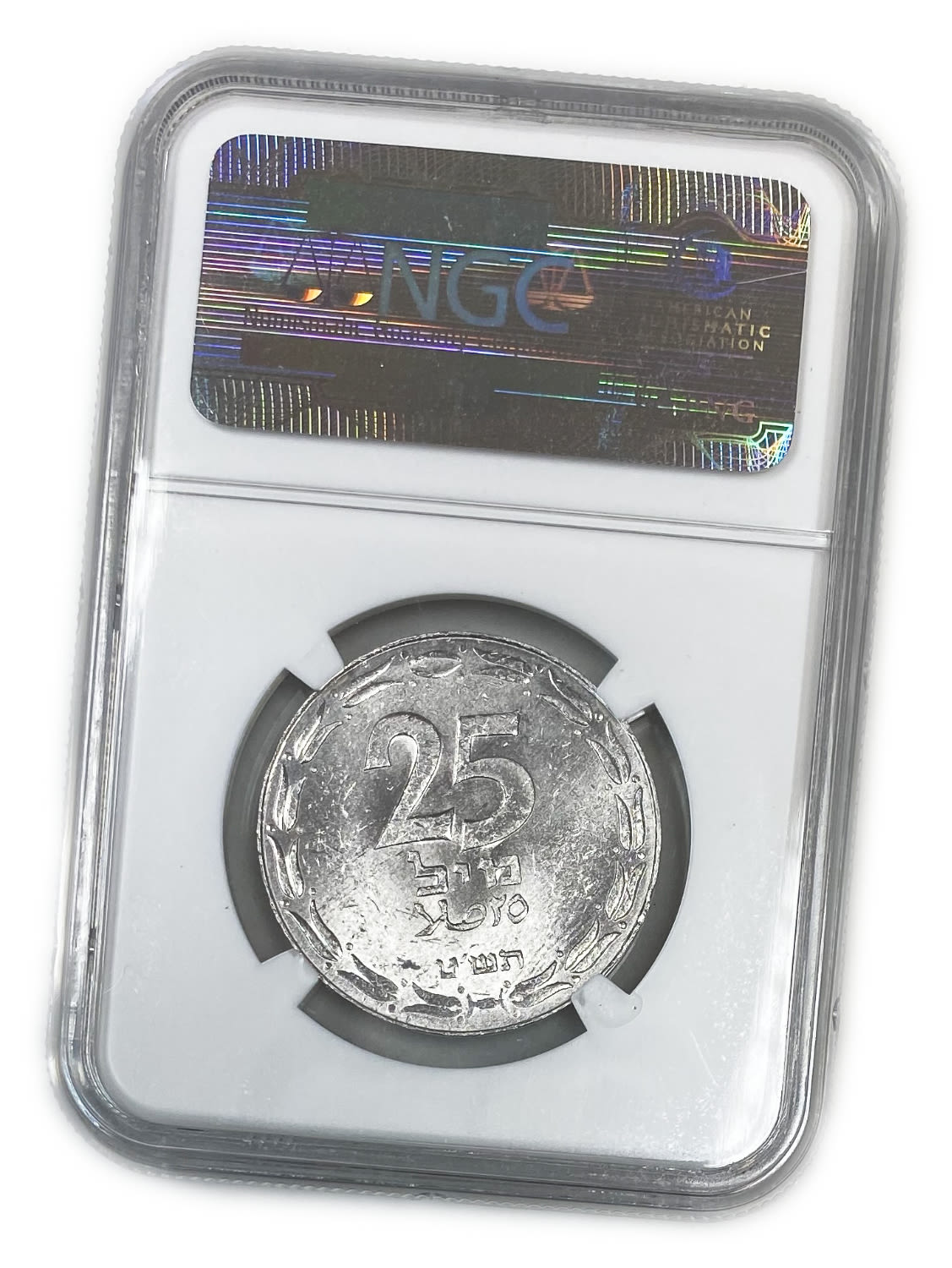 Israel - 25 Mils 1949 - Close Link - NGC 62
After the establishment of the state in 1948, and until ... - 1 3