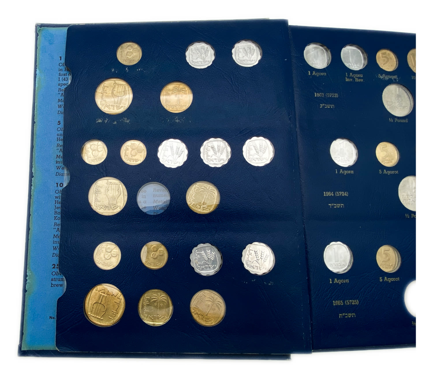 Israel - a coin flange adapted to some of the Israeli coins of the Agora series (1960) - the flange is ... - 1 3