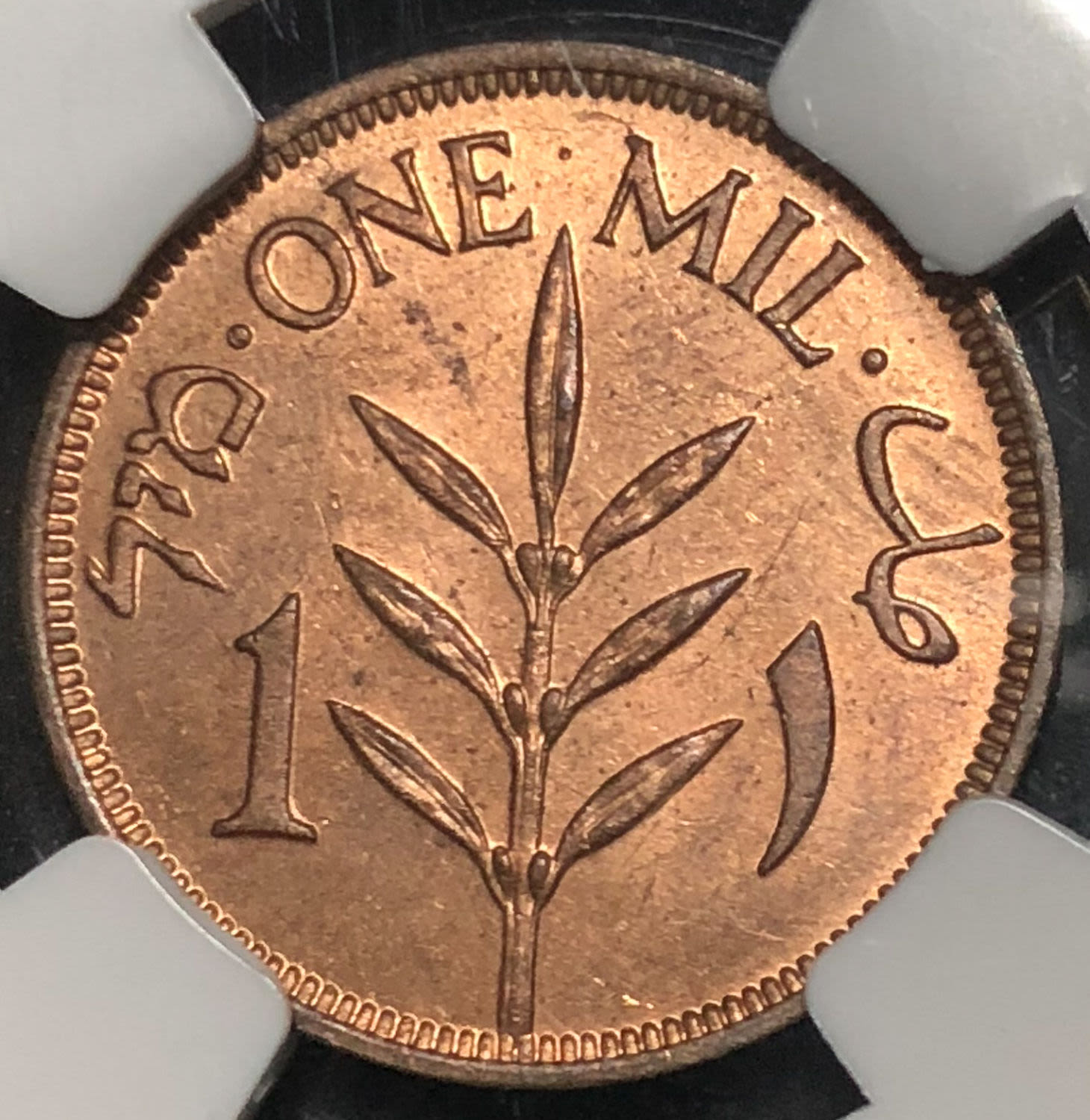 Palestine - 1 mil 1944. - 1 1