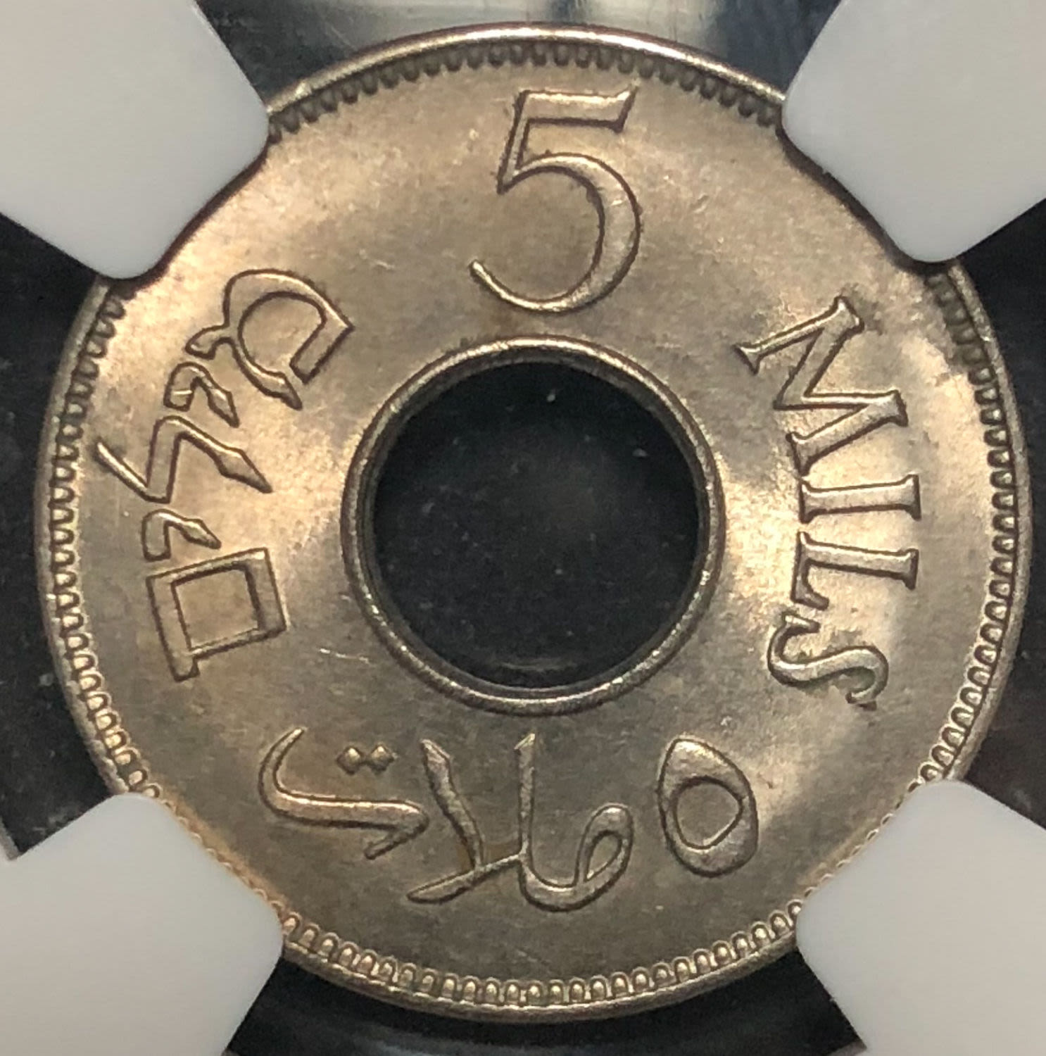 Palestine - 5 mil 1939. - 1 1