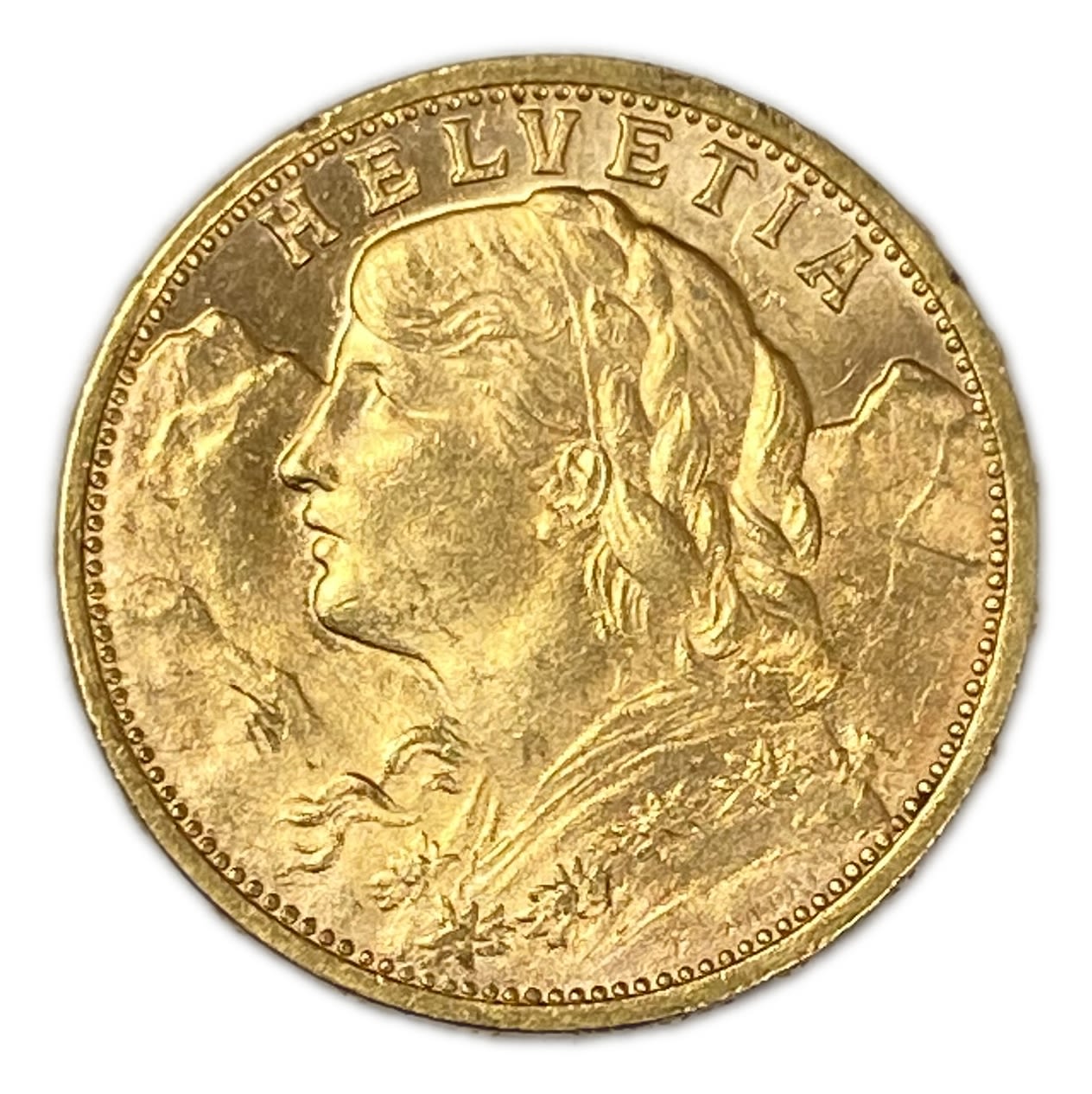 Switzerland - 20 francs 1904 - Swiss Confederation - Gold 900, 6.44 g, 21 mm - UNC
Only 10% fees ... - 1 1