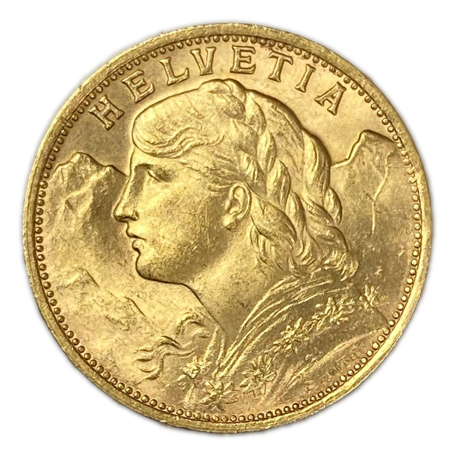 Switzerland - 20 francs 1927 - Swiss Confederation - Gold 900, 6.44 g, 21 mm - UNC
Only 10% fees ... - 1 1