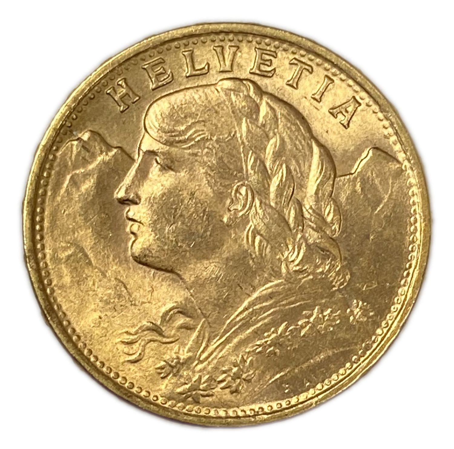 Switzerland - 20 francs 1927 - Swiss Confederation - Gold 900, 6.44 g, 21 mm - UNC
Only 10% fees ... - 1 1