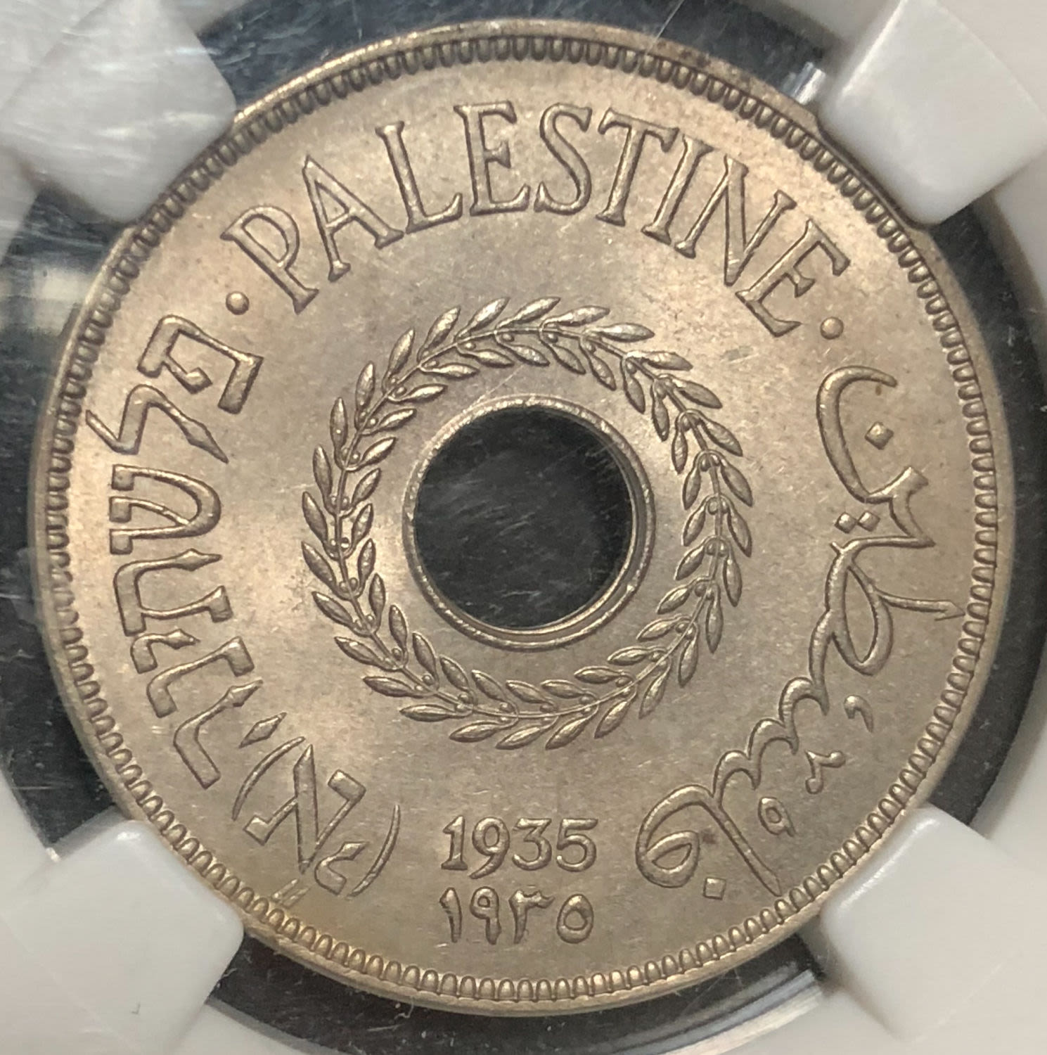 Palestine - 20 mils 1935. - 1 0