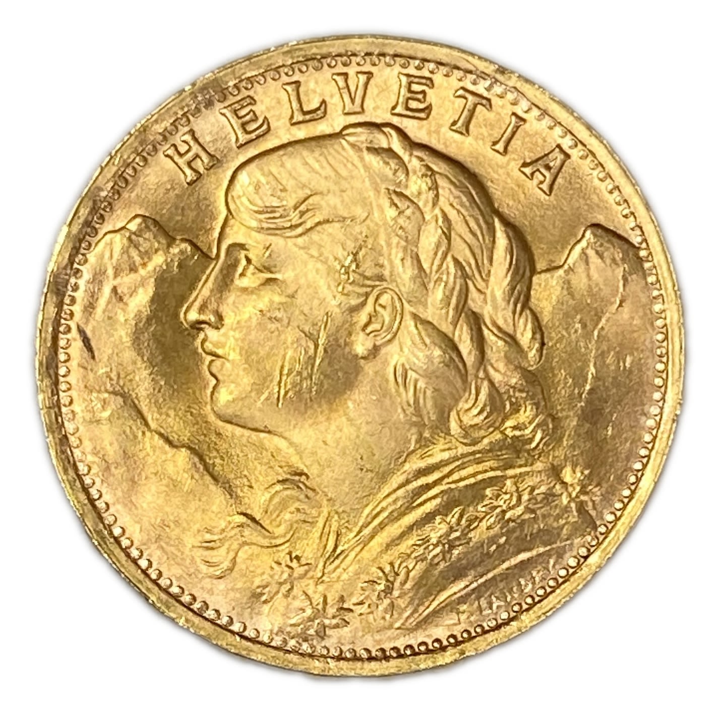 Switzerland - 20 francs 1935 - Swiss Confederation - Gold 900, 6.44 g, 21 mm - UNC
Only 10% fees ... - 1 1