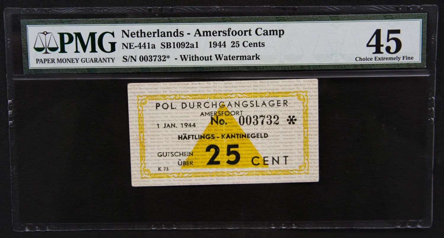 Netherlands - 25 cents 1944. - 1 0